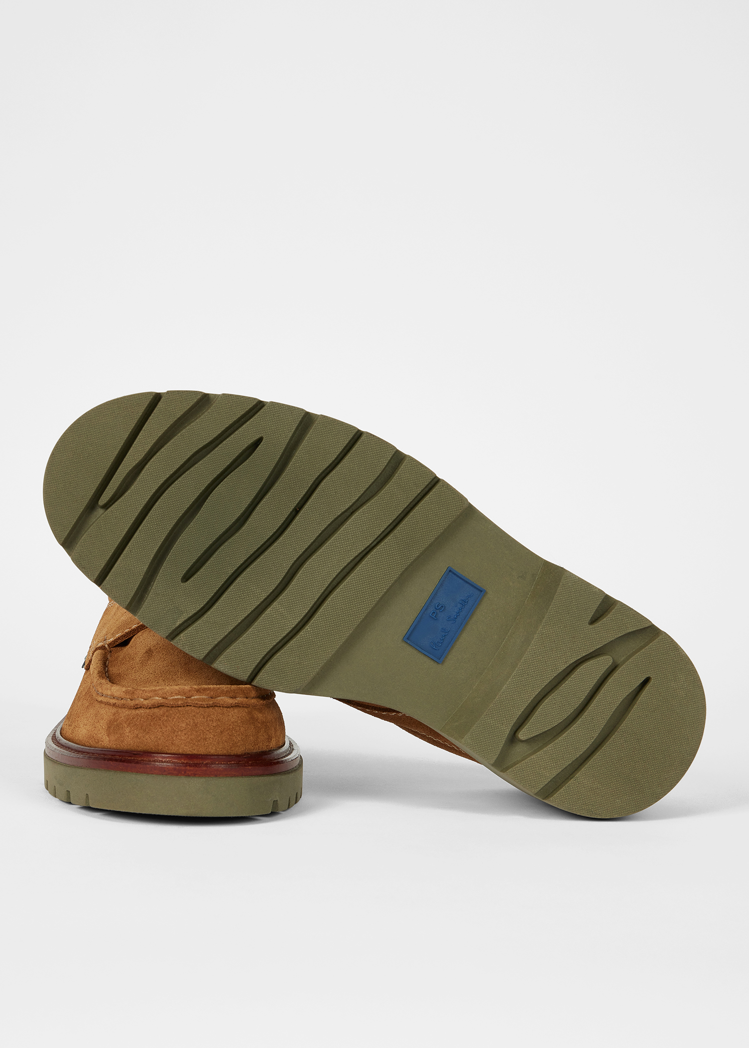 Tan Suede 'Rooster' Shoes