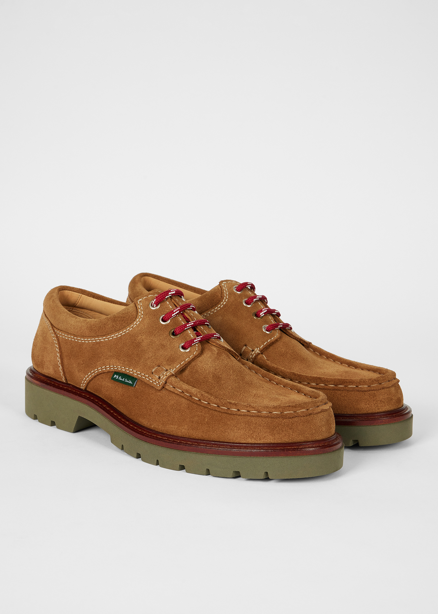 Tan Suede 'Rooster' Shoes