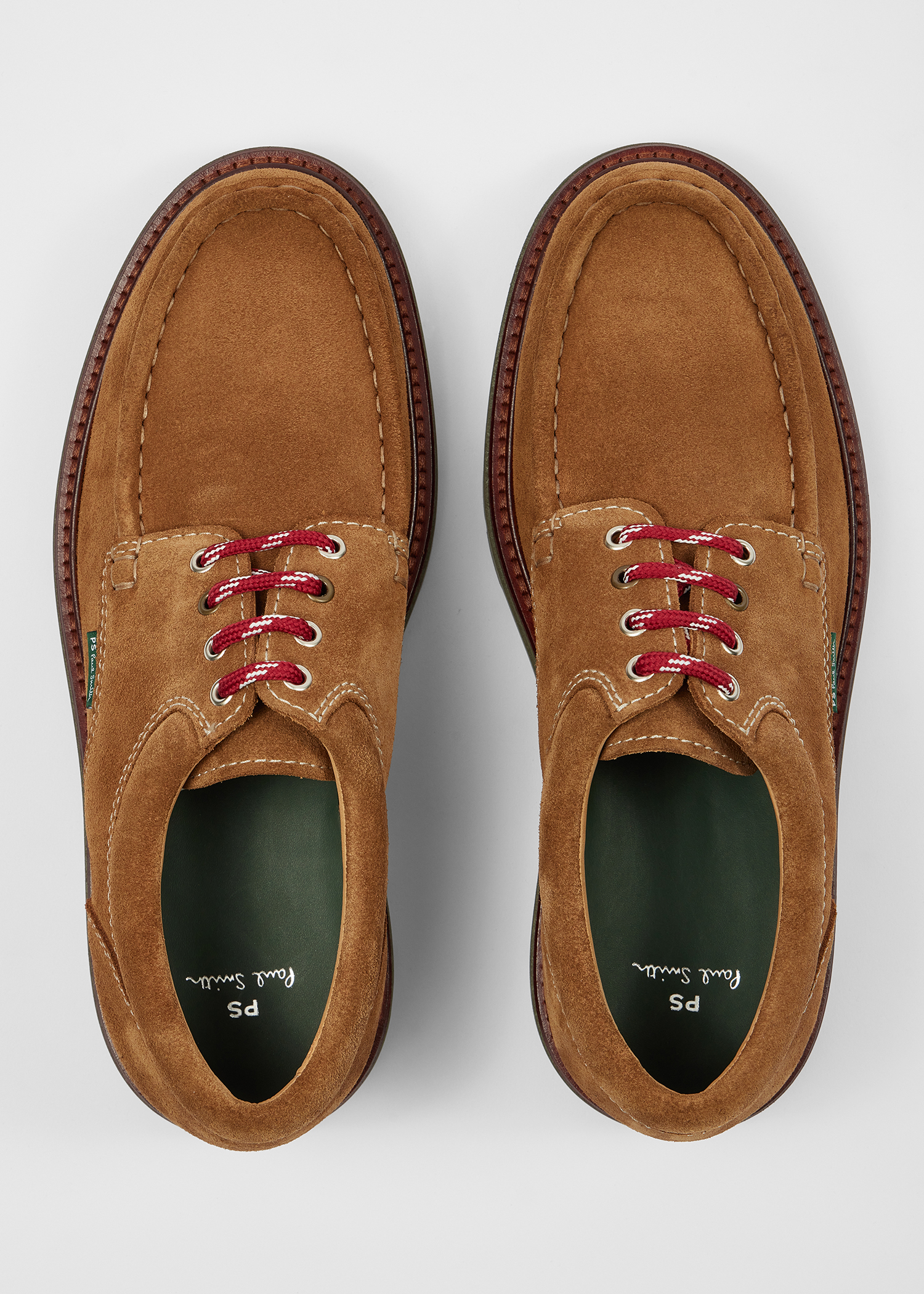 Tan Suede 'Rooster' Shoes