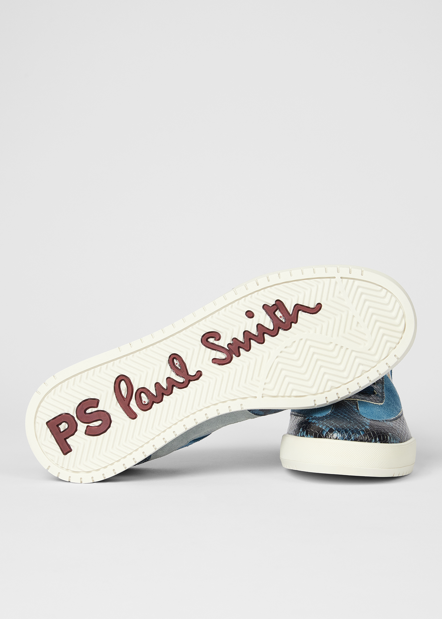 Women's Blue Snake 'Dover' Trainers