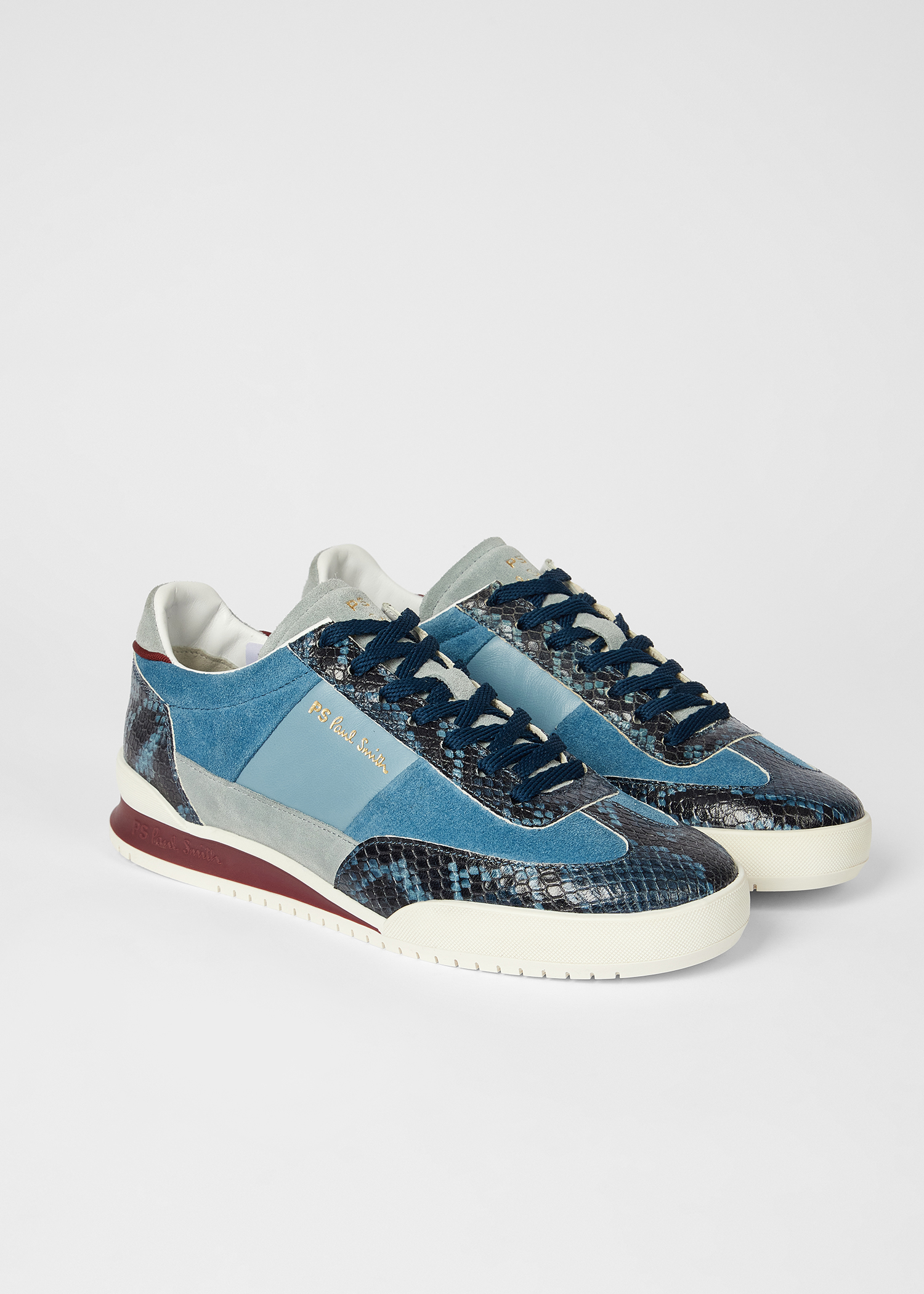 Women's Blue Snake 'Dover' Trainers