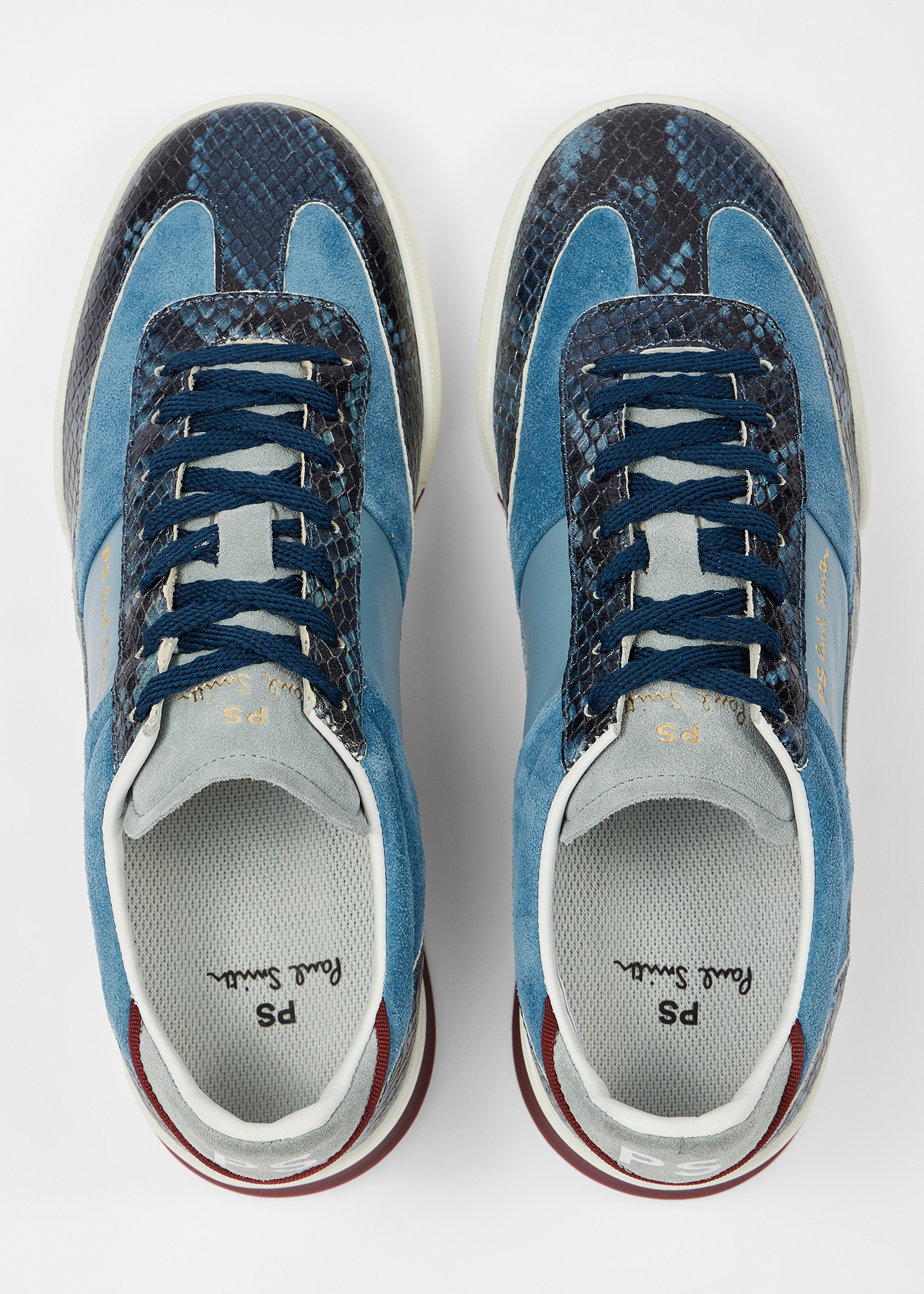 Women's Blue Snake 'Dover' Trainers