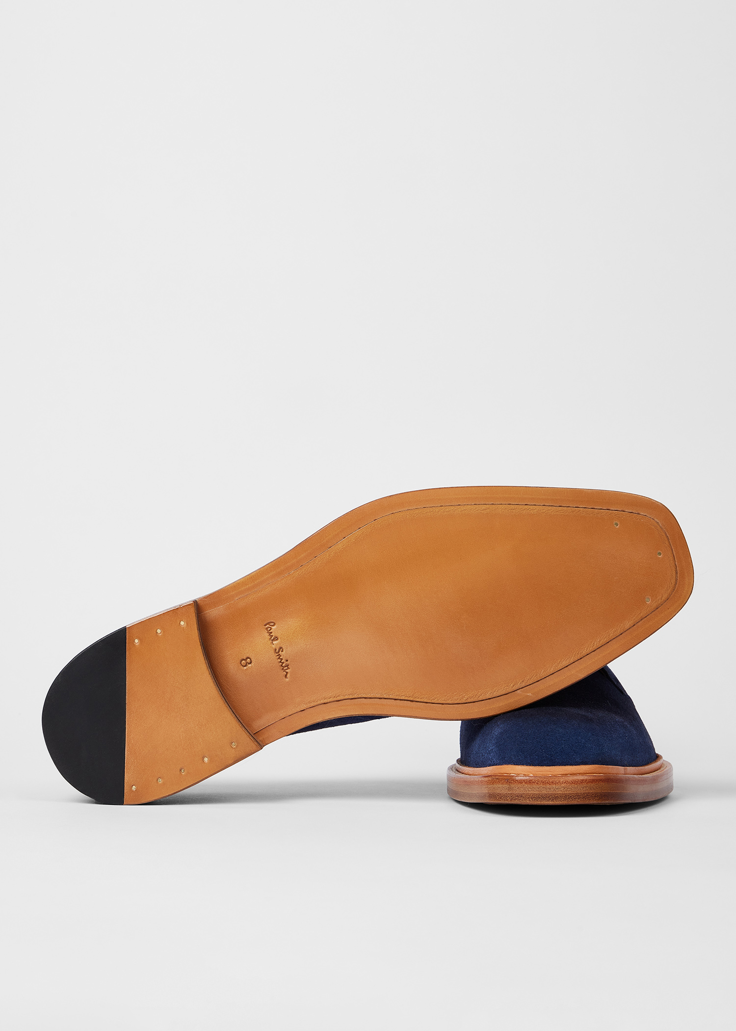 Blue Suede 'Sheridan' Shoes