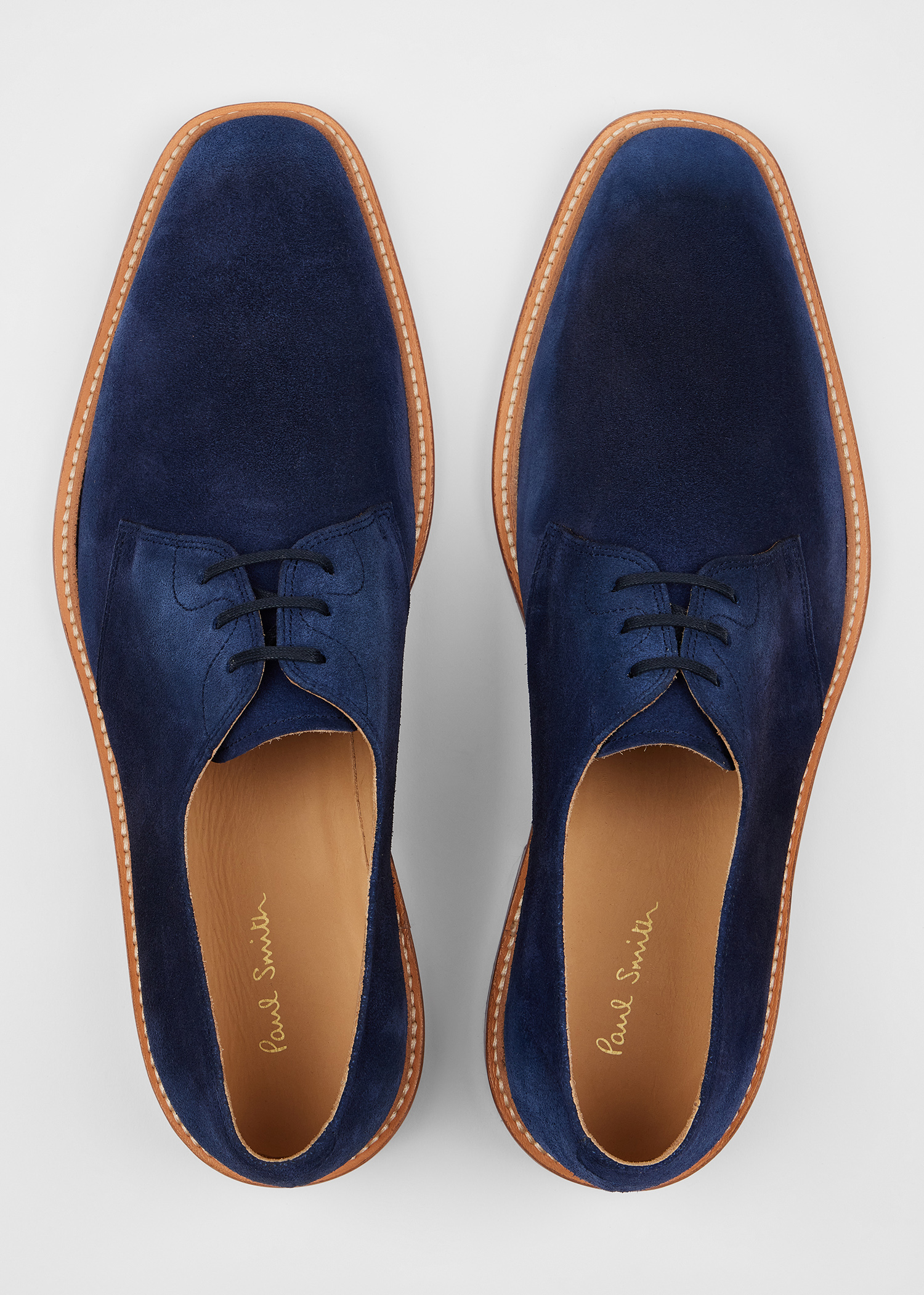 Blue Suede 'Sheridan' Shoes