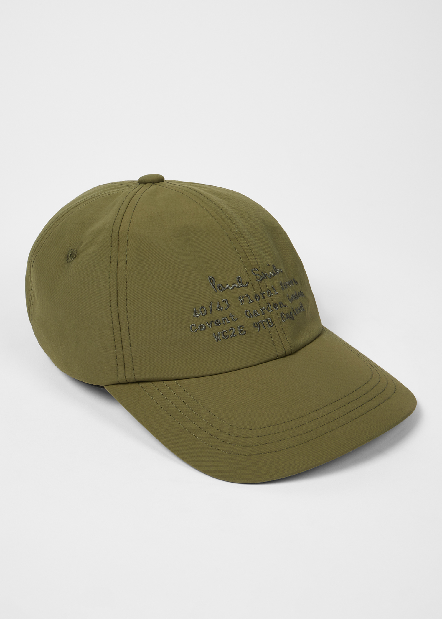 Khaki 'Floral Street' Cap