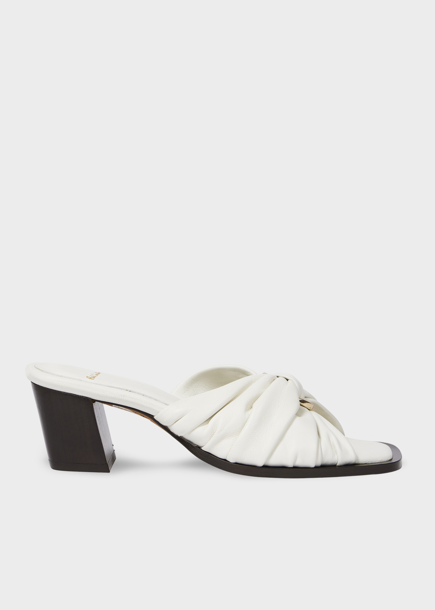 Women's Ecru 'Monivae' Leather Heels