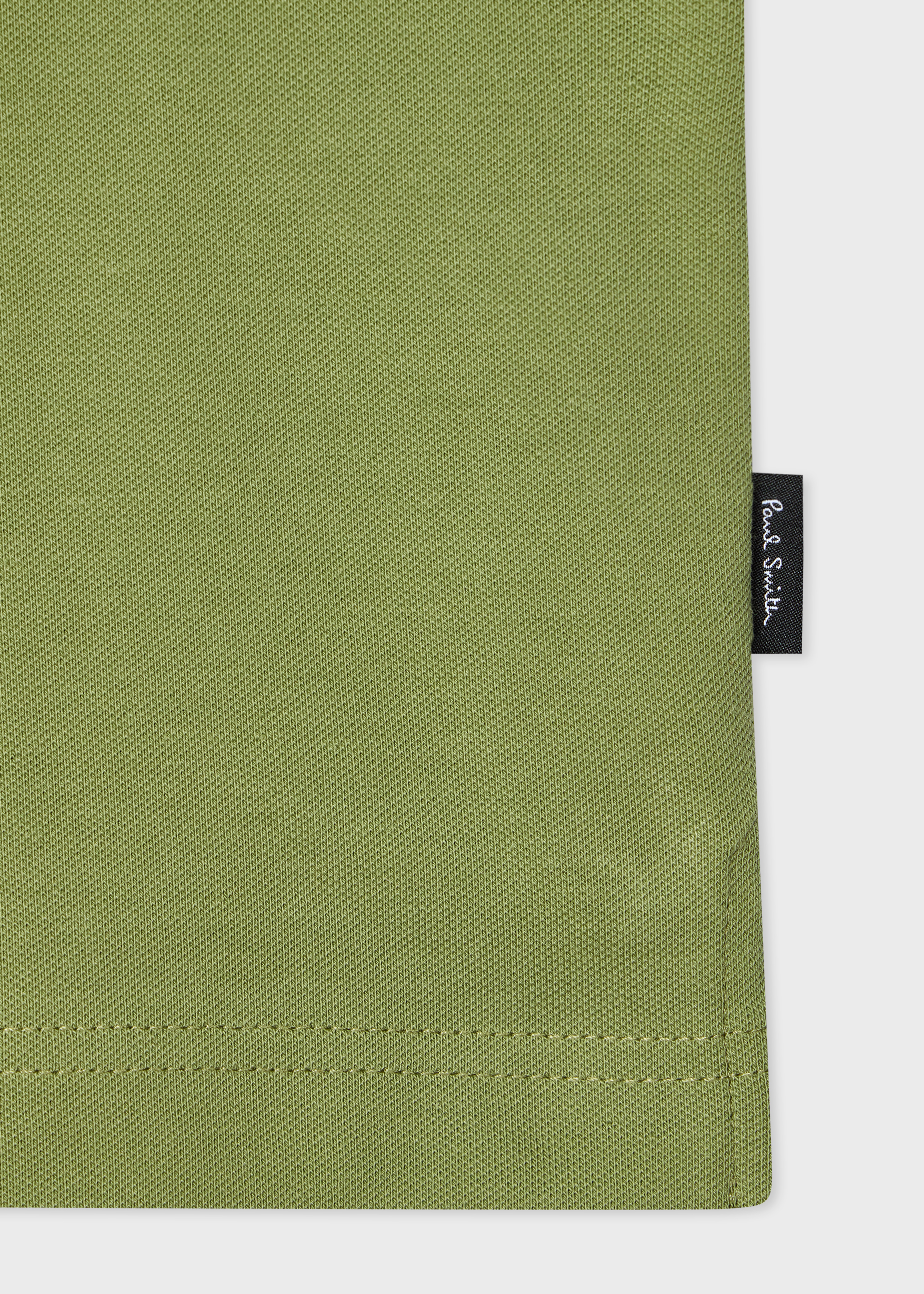 Khaki Button-Through Polo Shirt