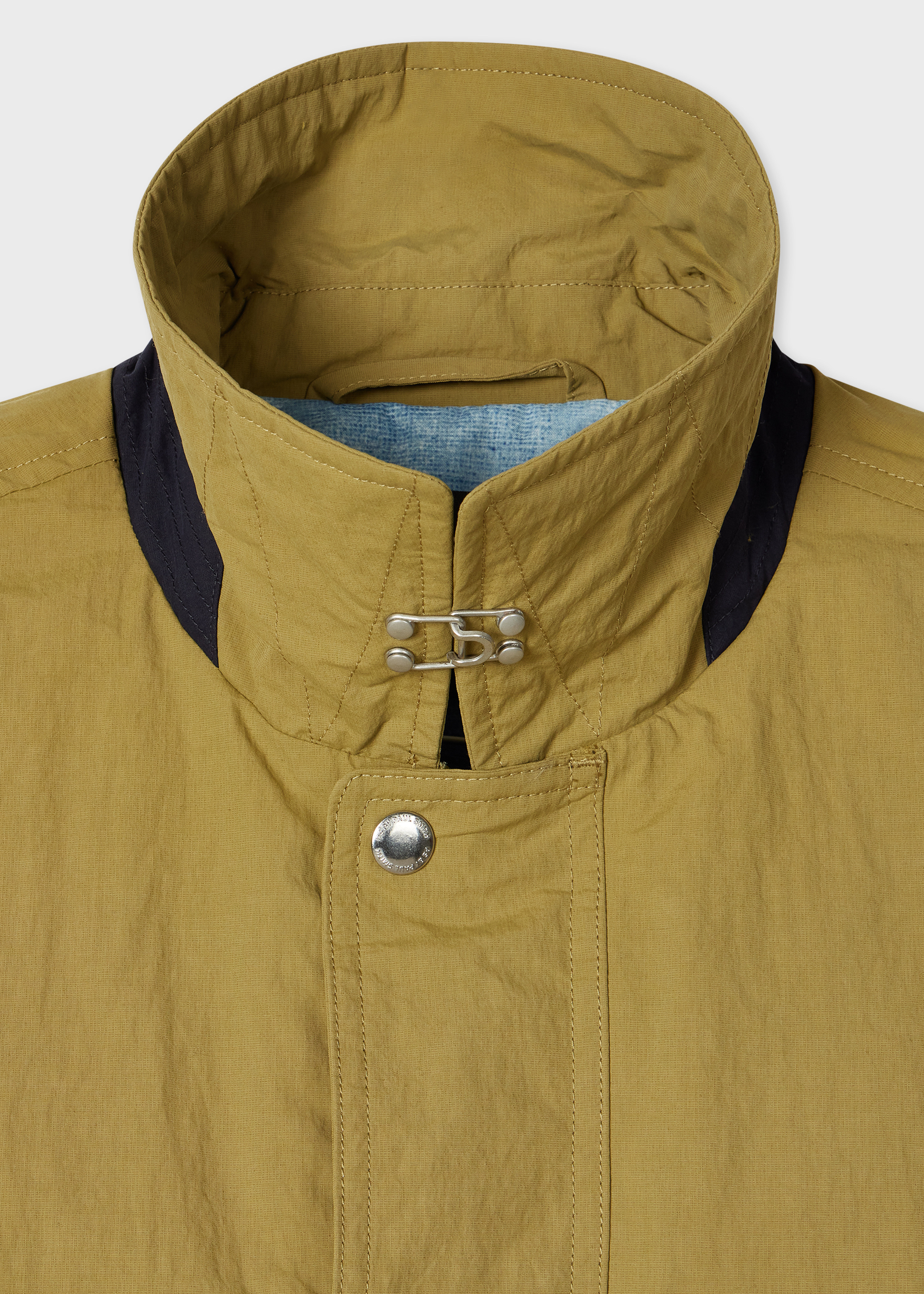 Khaki Cotton-Blend Field Jacket