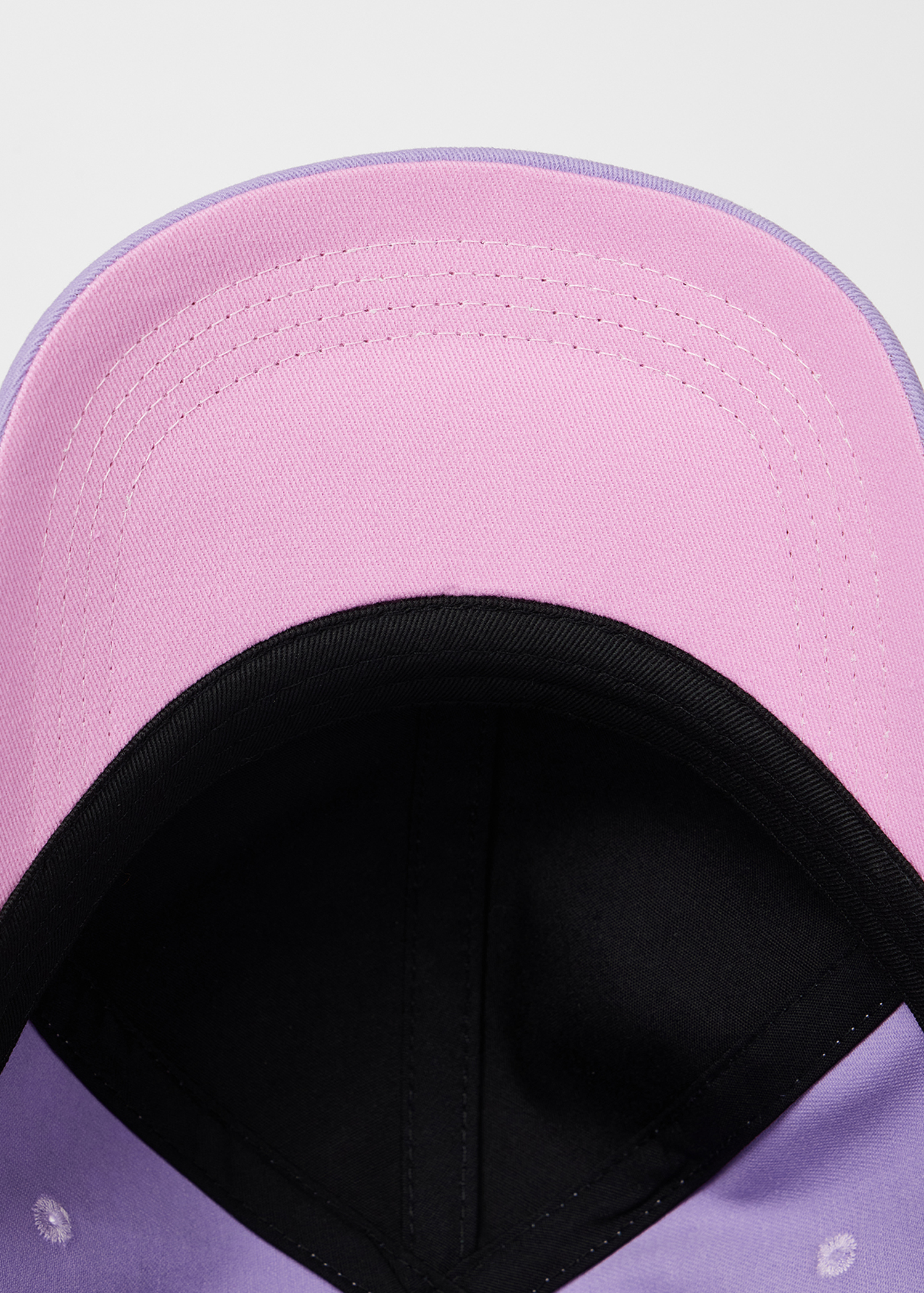 Women's Lilac Washed Cotton Cap