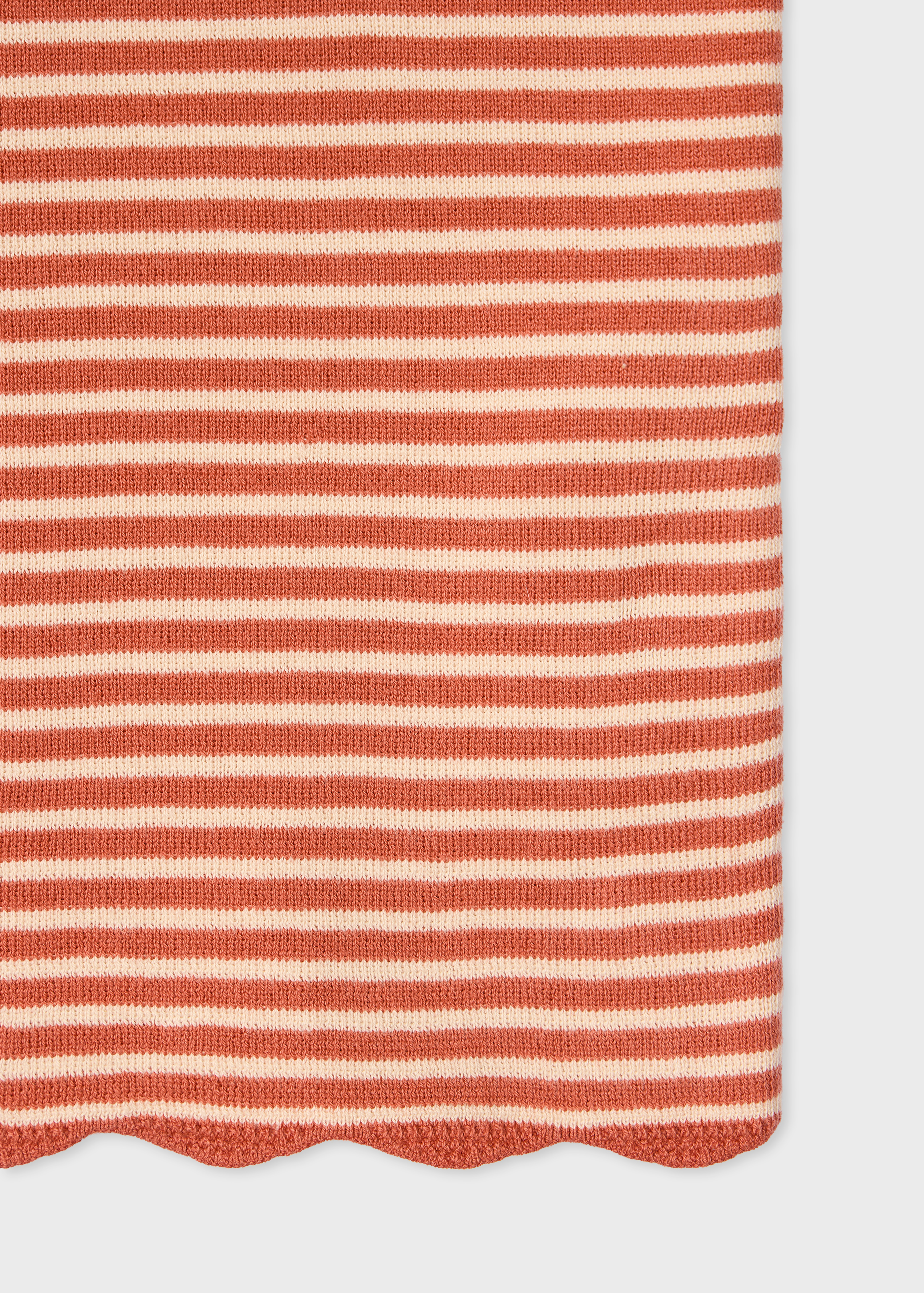 Women's Knitted Stripe Polo