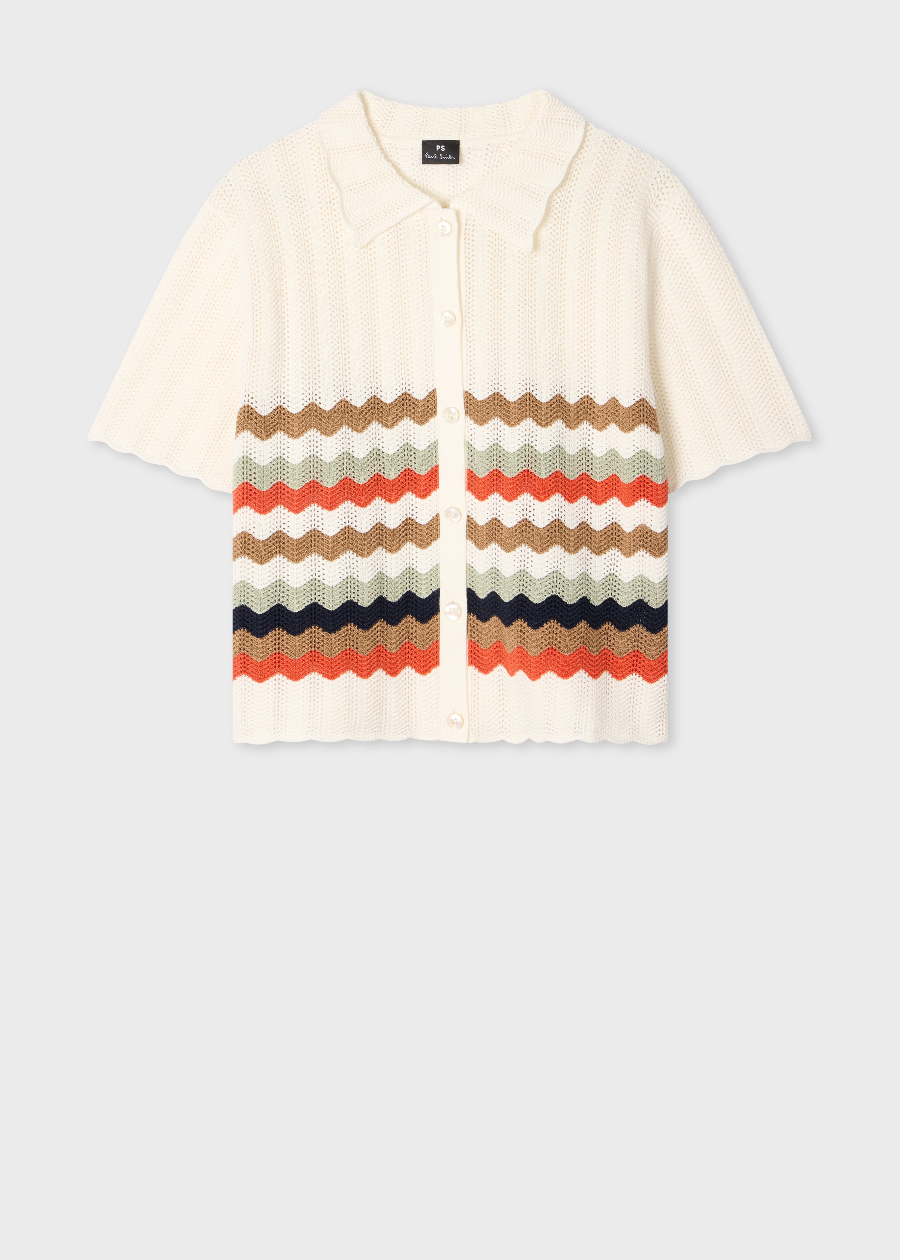 Women's Zig Zag Stripe Knitted Top