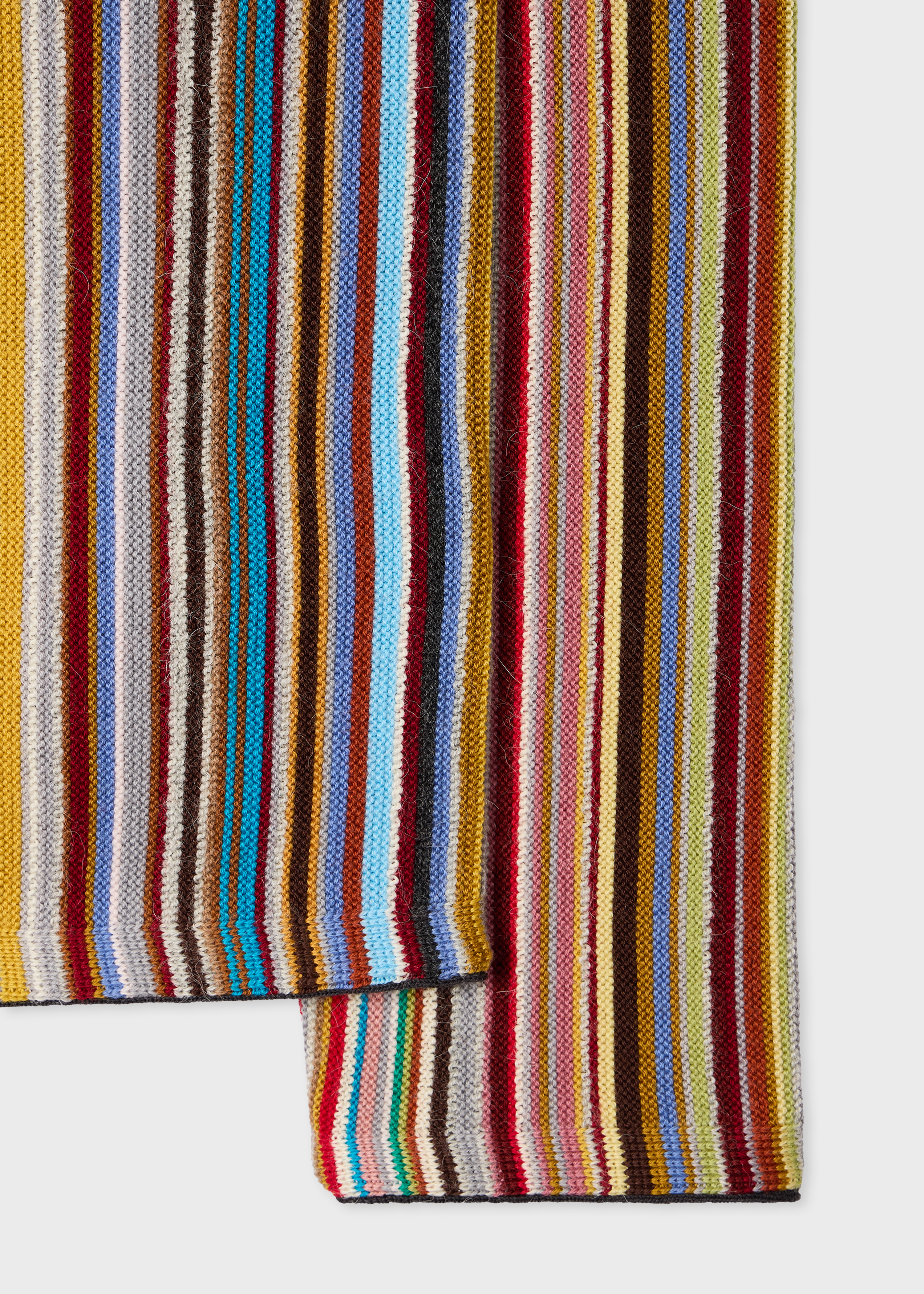 'Signature Stripe' Merino Wool-Blend Cardigan