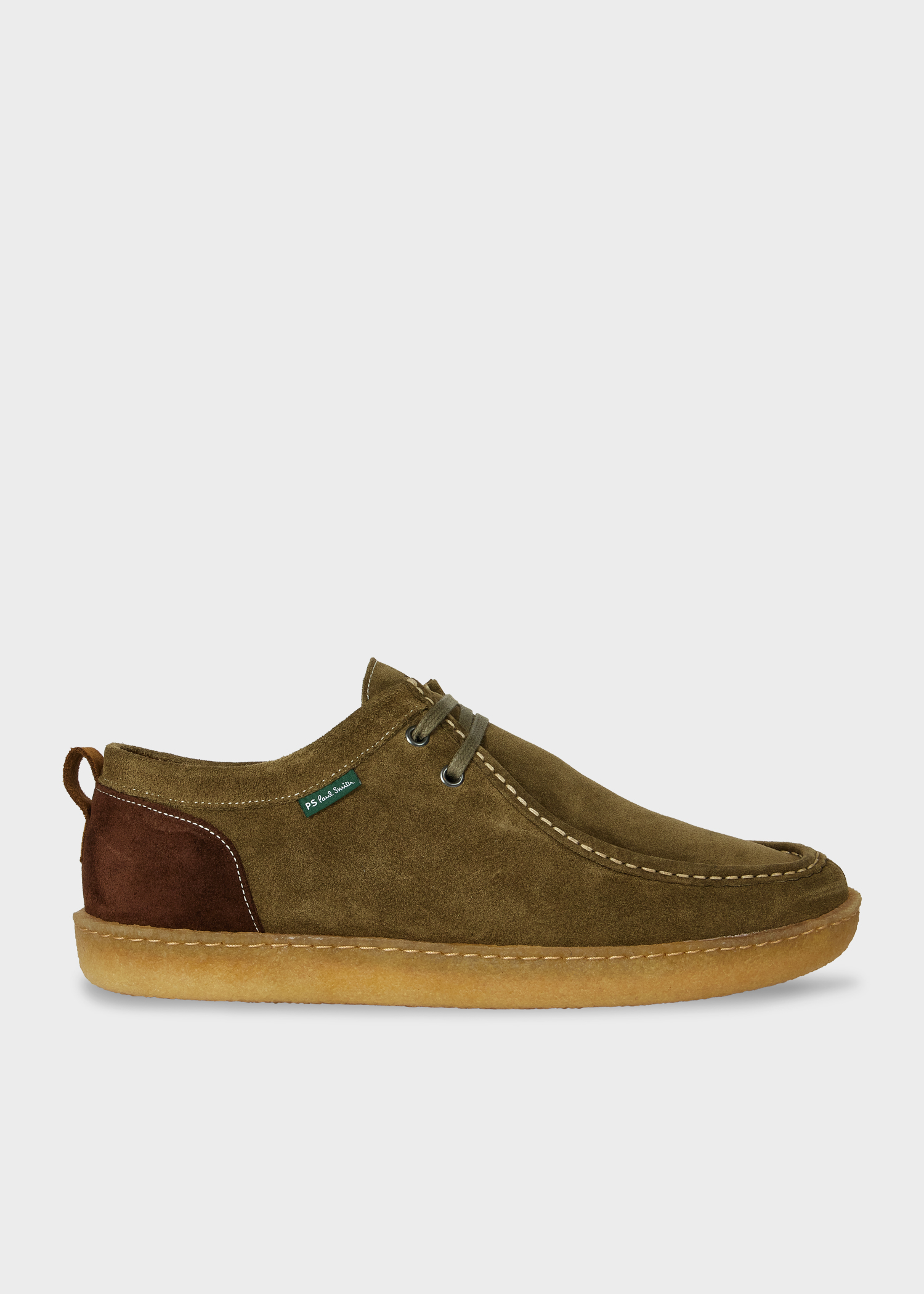 Olive Green Suede 'Buster' Shoes