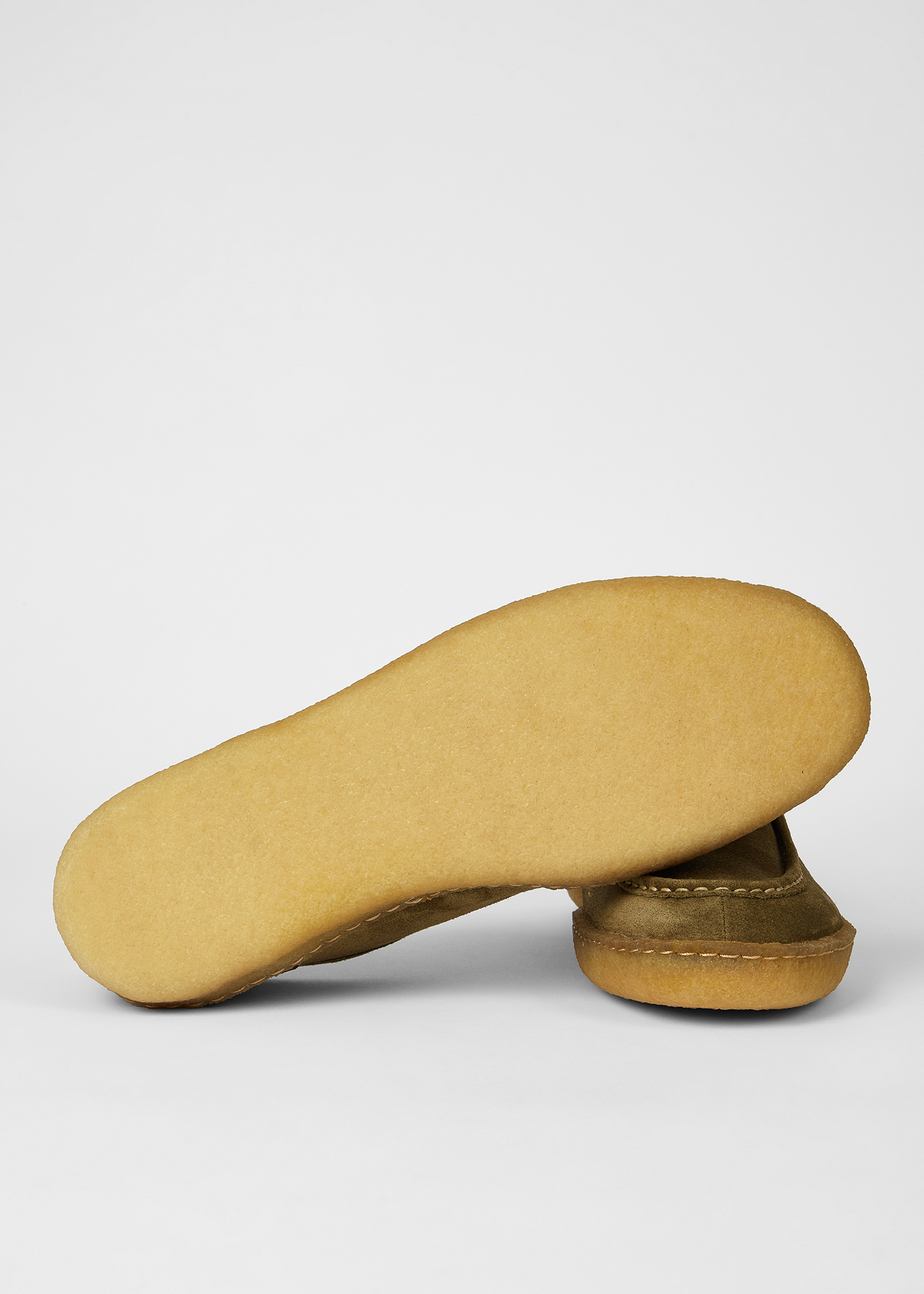 Olive Green Suede 'Buster' Shoes