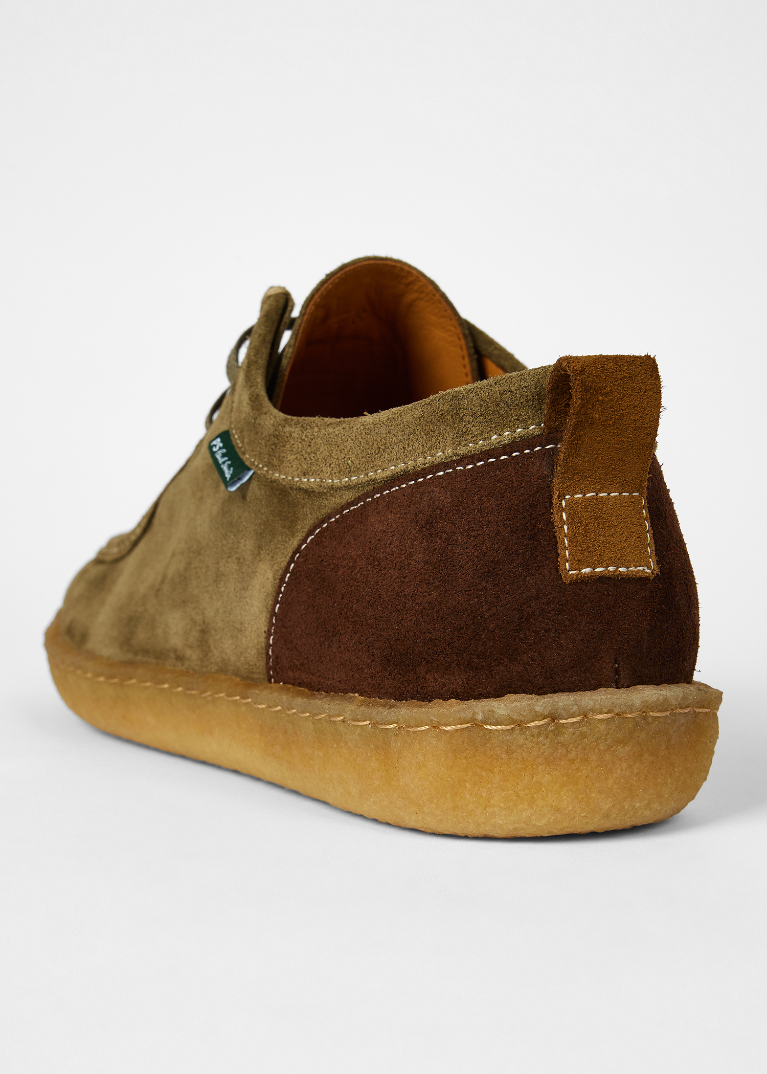 Olive Green Suede 'Buster' Shoes