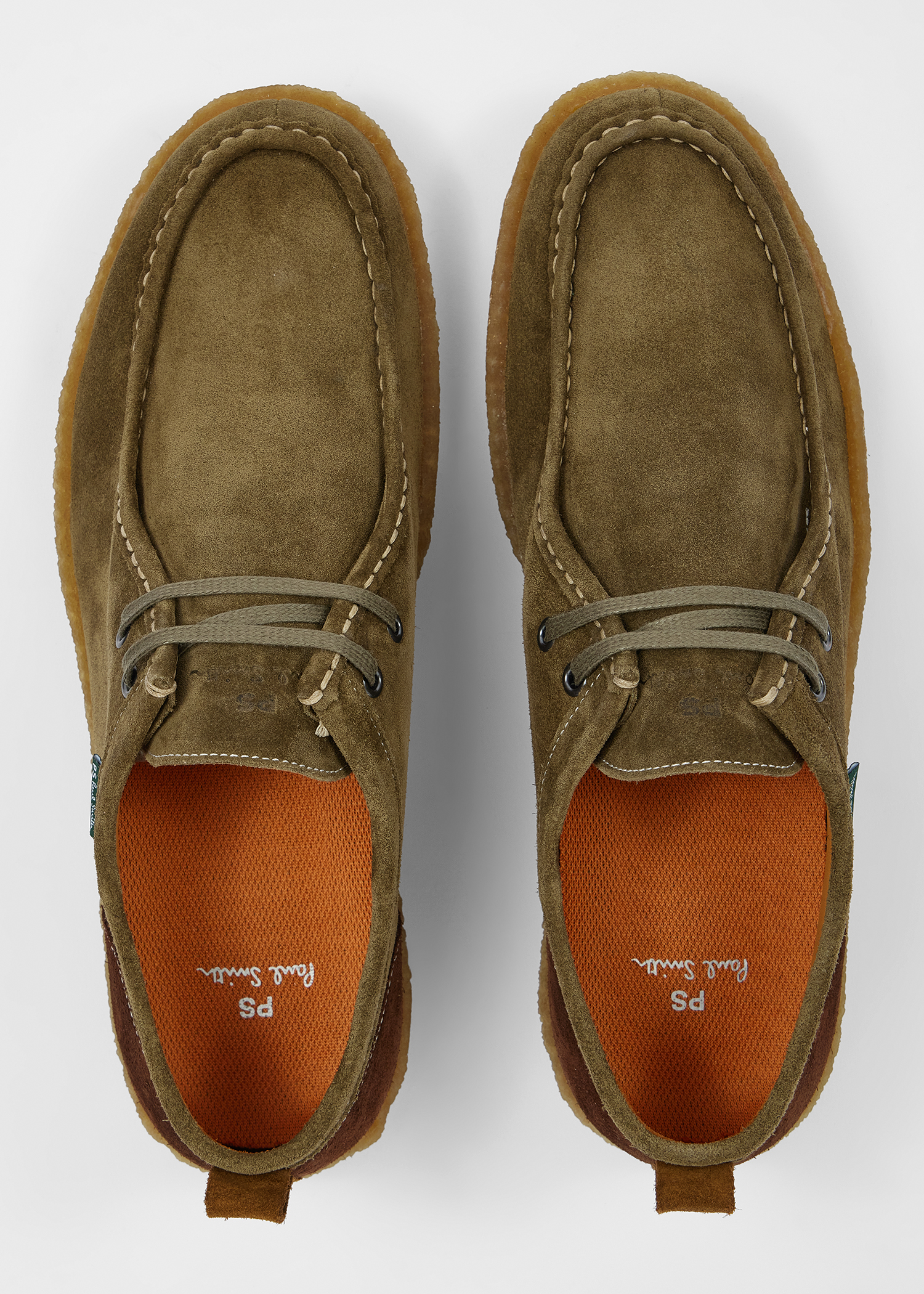 Olive Green Suede 'Buster' Shoes