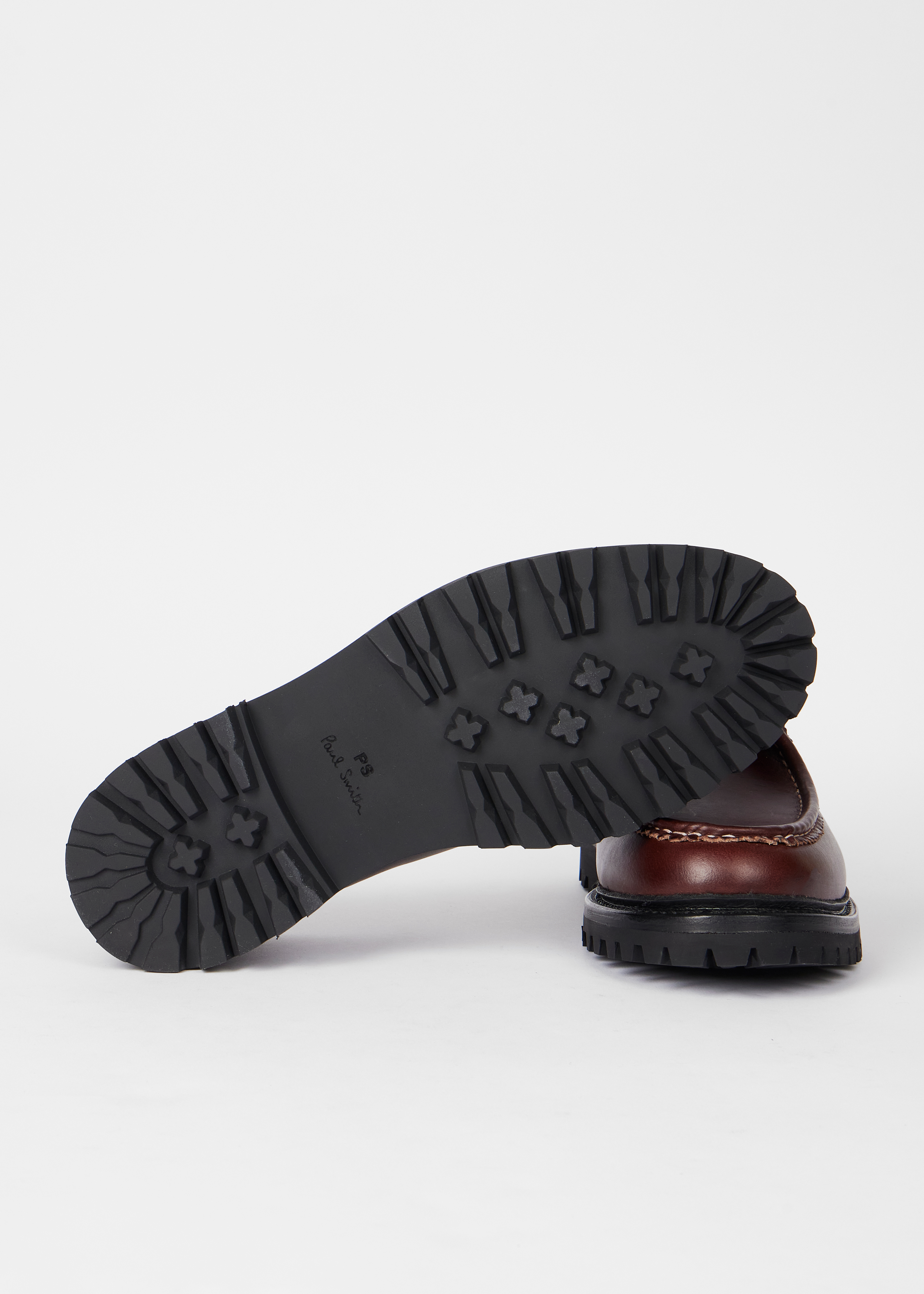 Dark Brown Leather 'Rango' Shoes