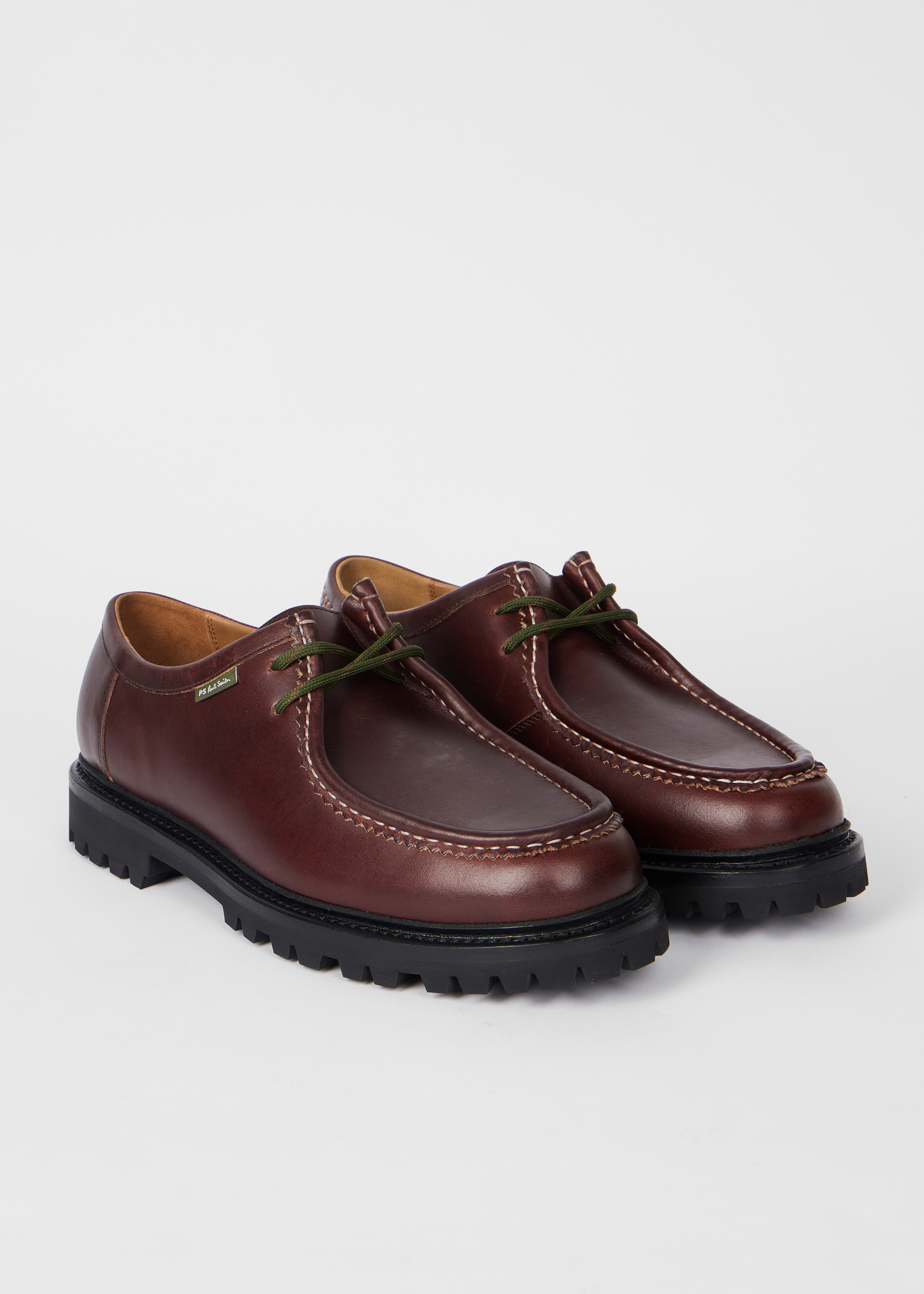 Dark Brown Leather 'Rango' Shoes