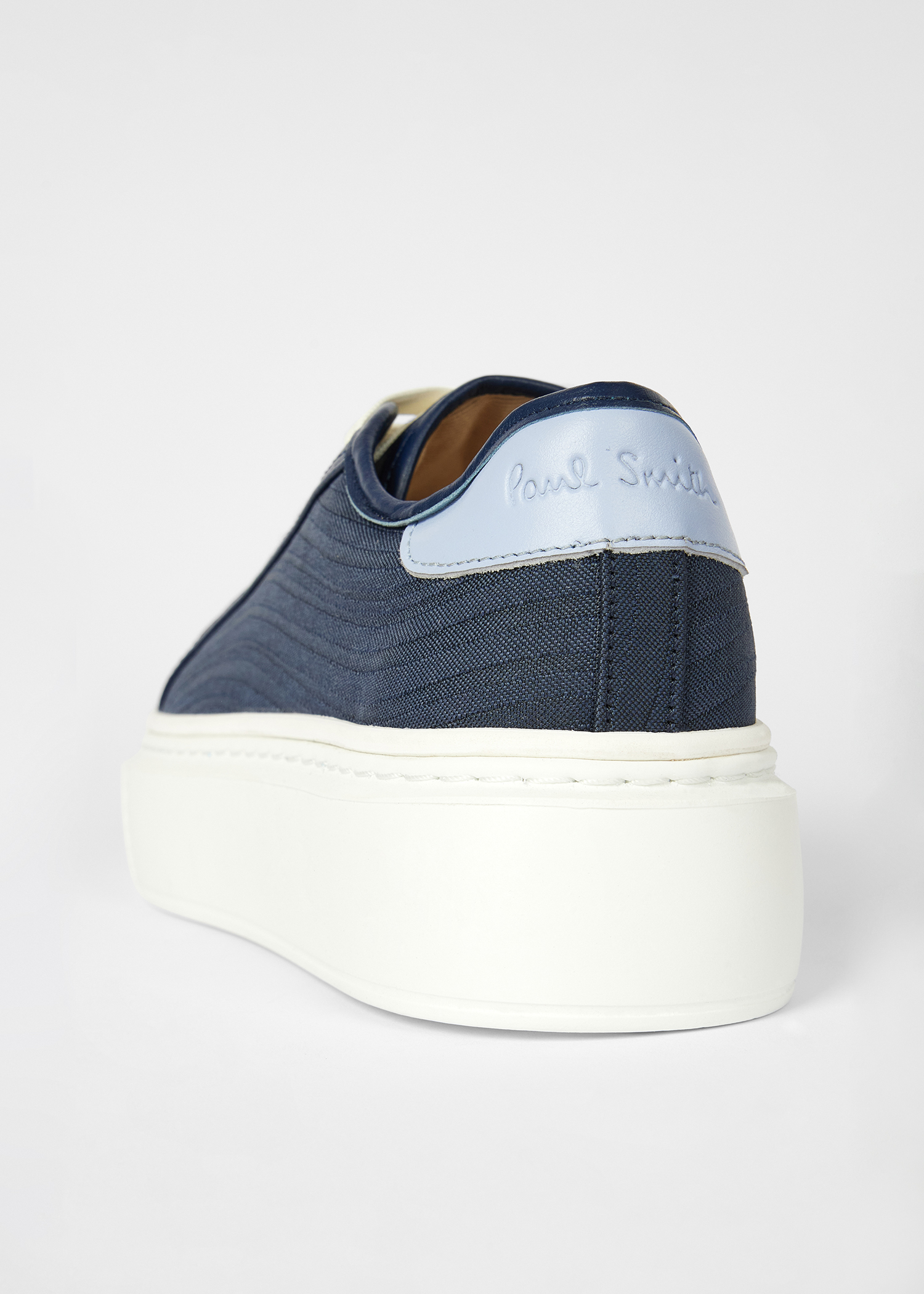 Women's Navy 'Swirl' 'Guppy' Platform Trainers