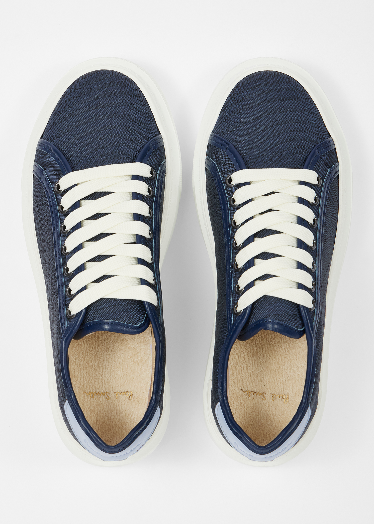 Women's Navy 'Swirl' 'Guppy' Platform Trainers