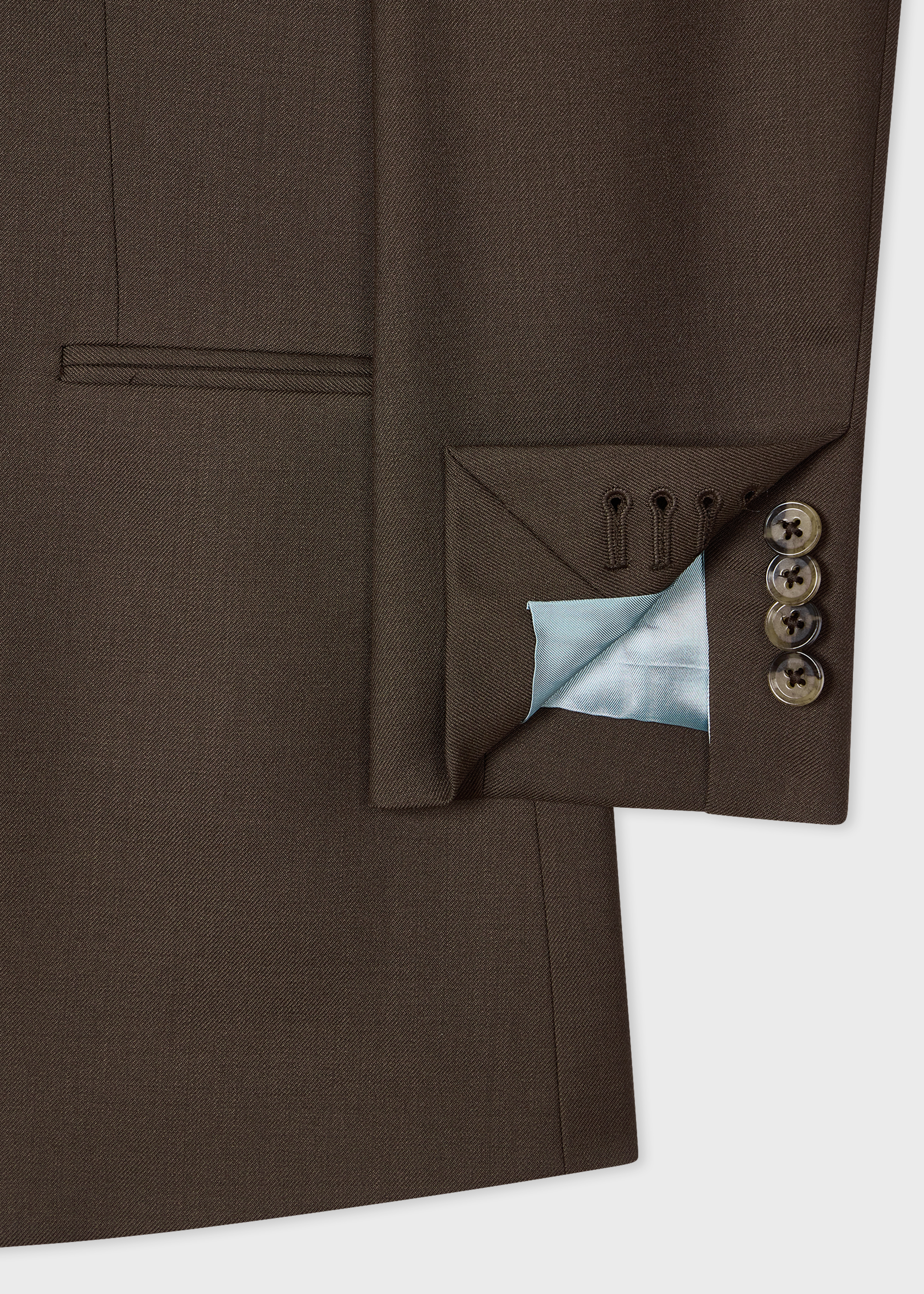 Women's A Suit To Travel In - Brown Wool Blazer