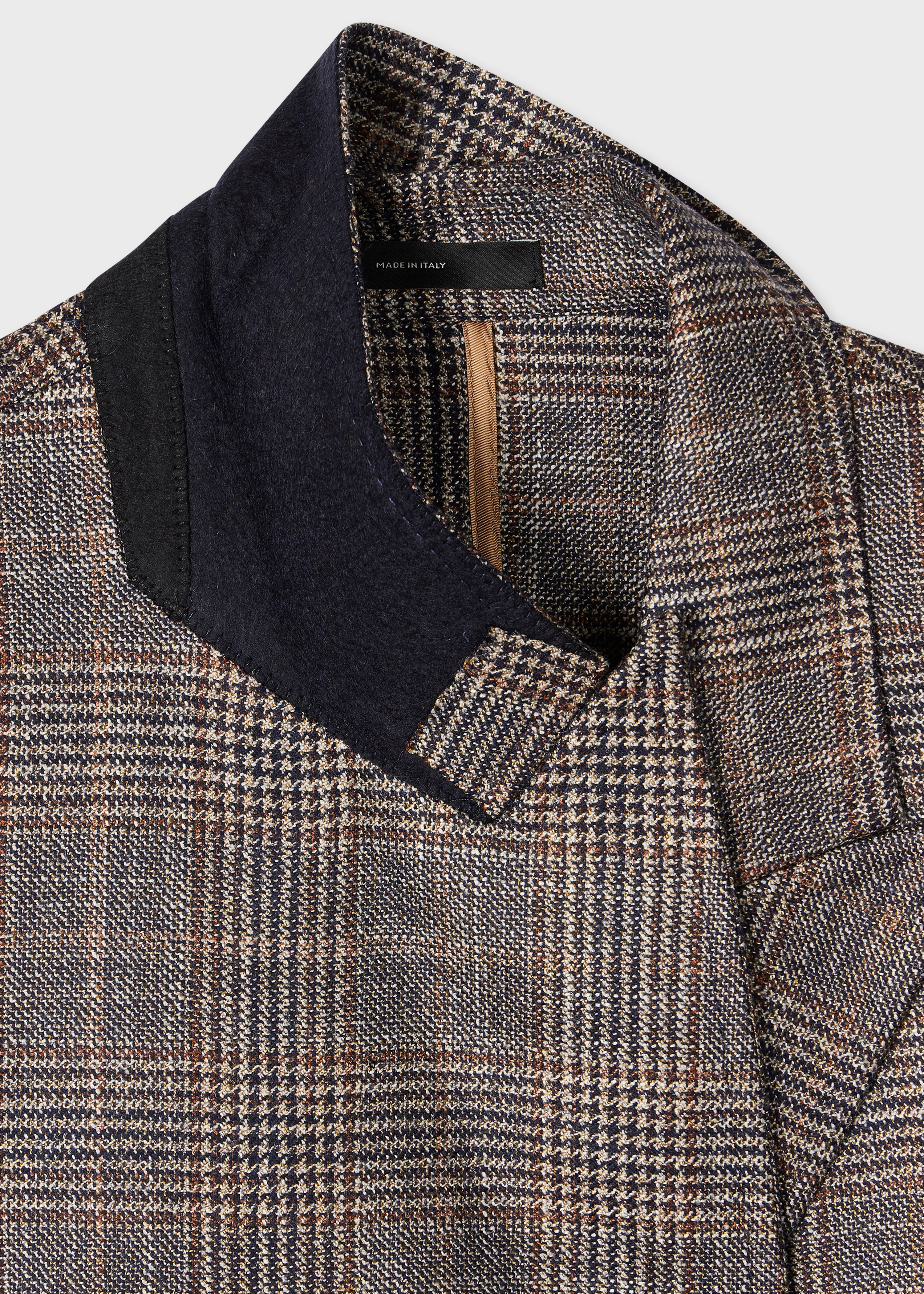 Women's Check Double Breasted Blazer