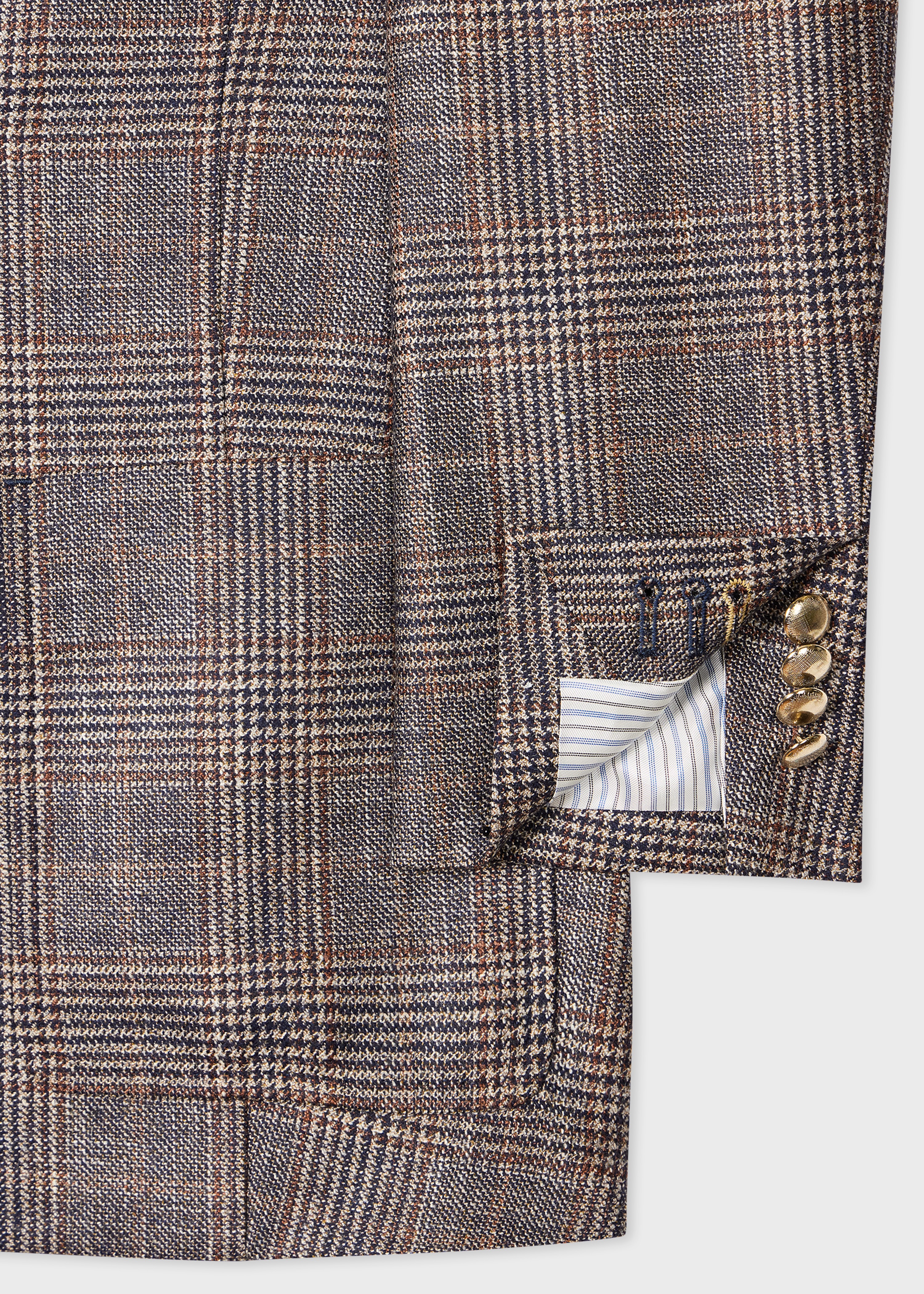 Women's Check Double Breasted Blazer
