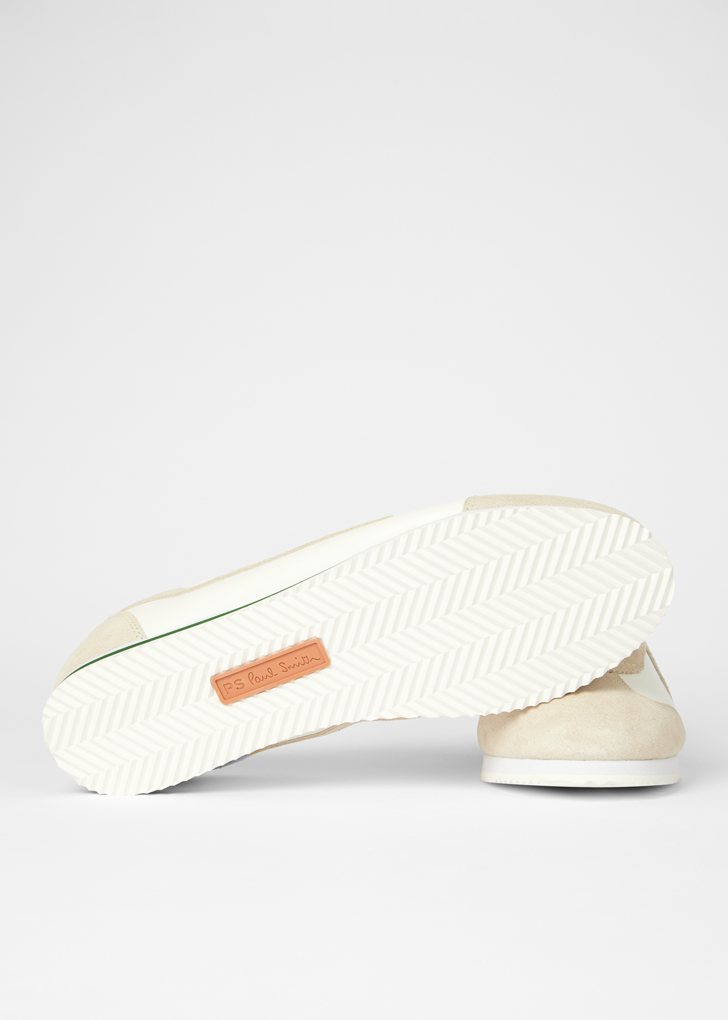 White Tonal 'Atlanta' Trainers