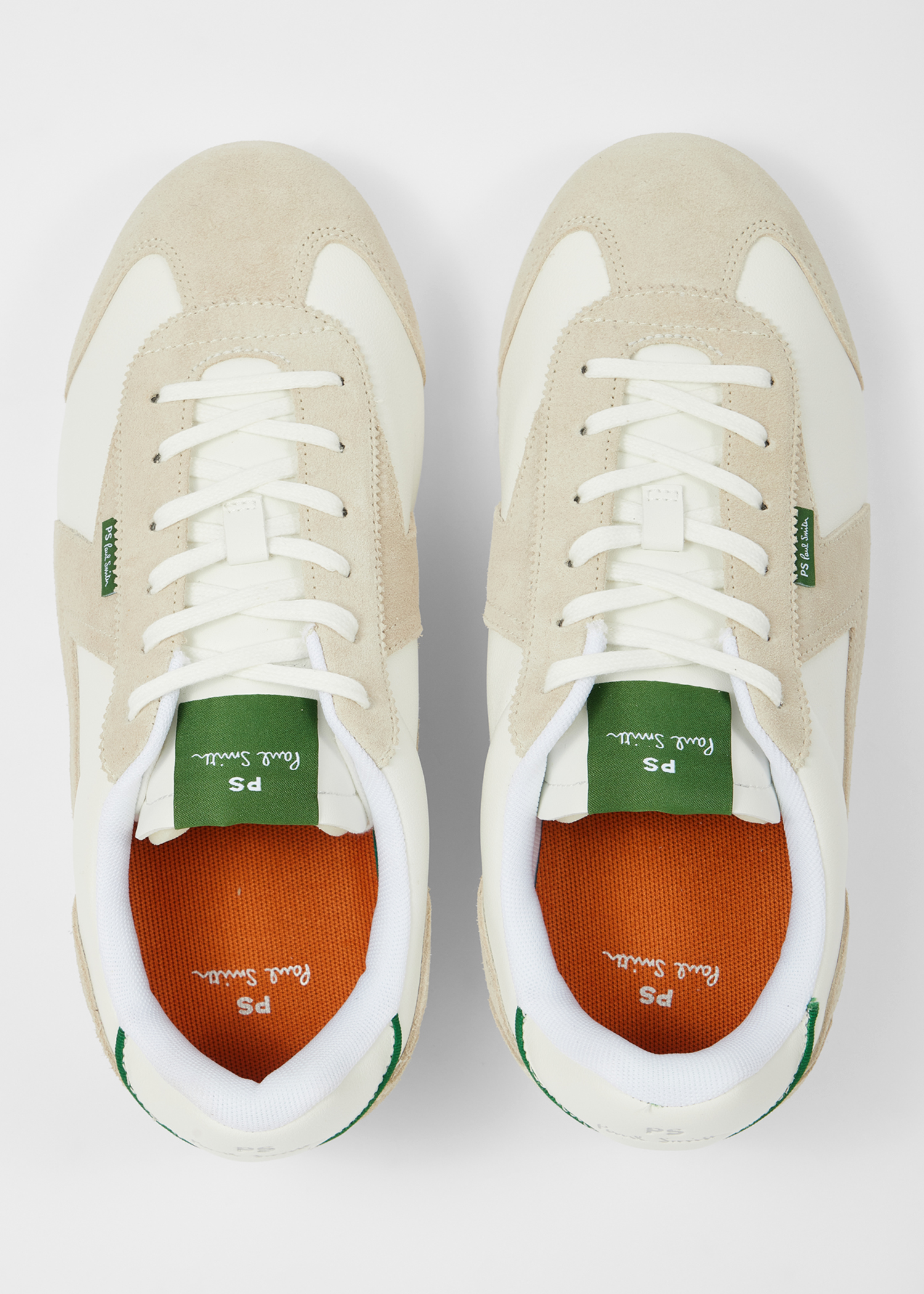 White Tonal 'Atlanta' Trainers