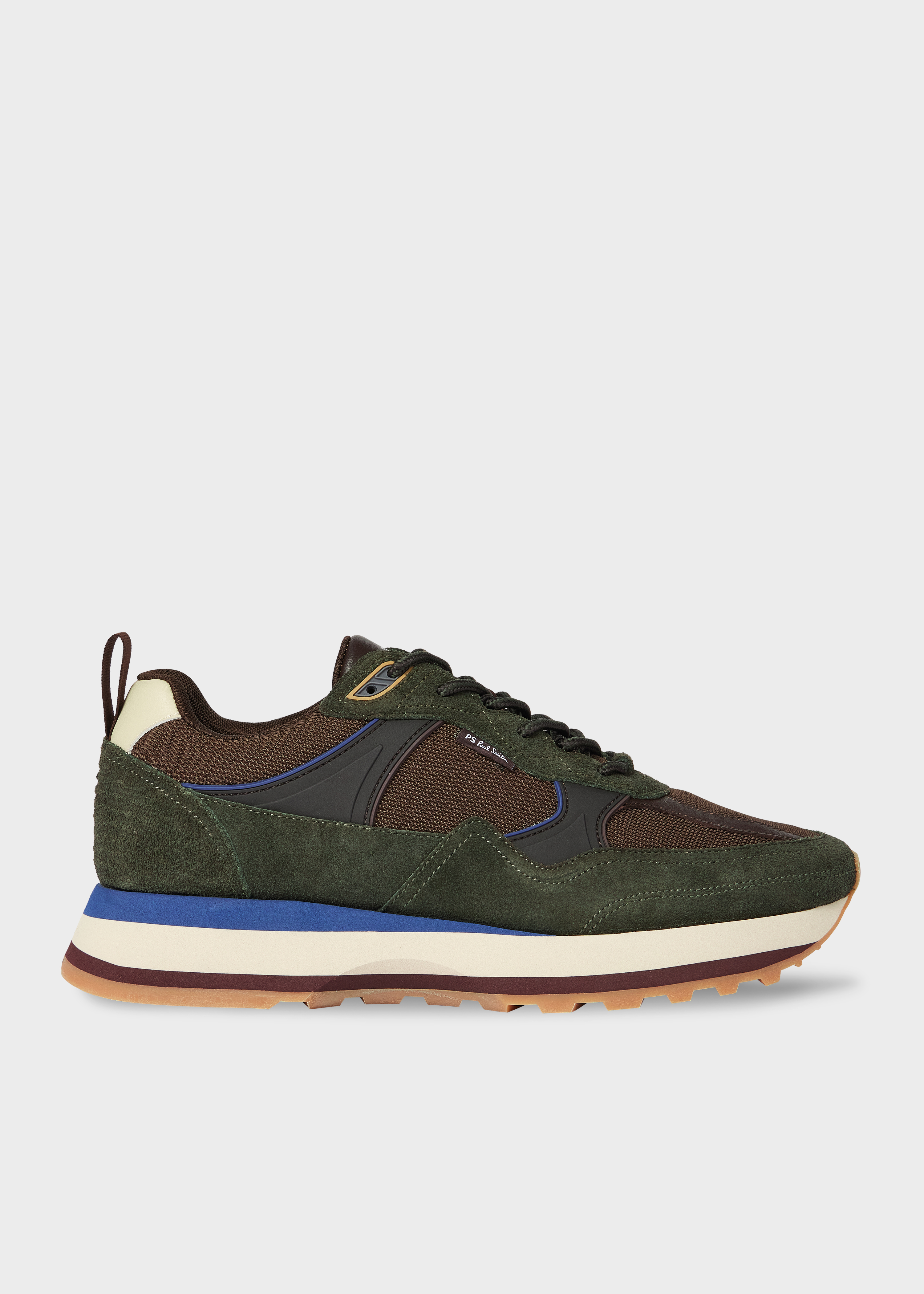 Khaki 'Banks' Trainers