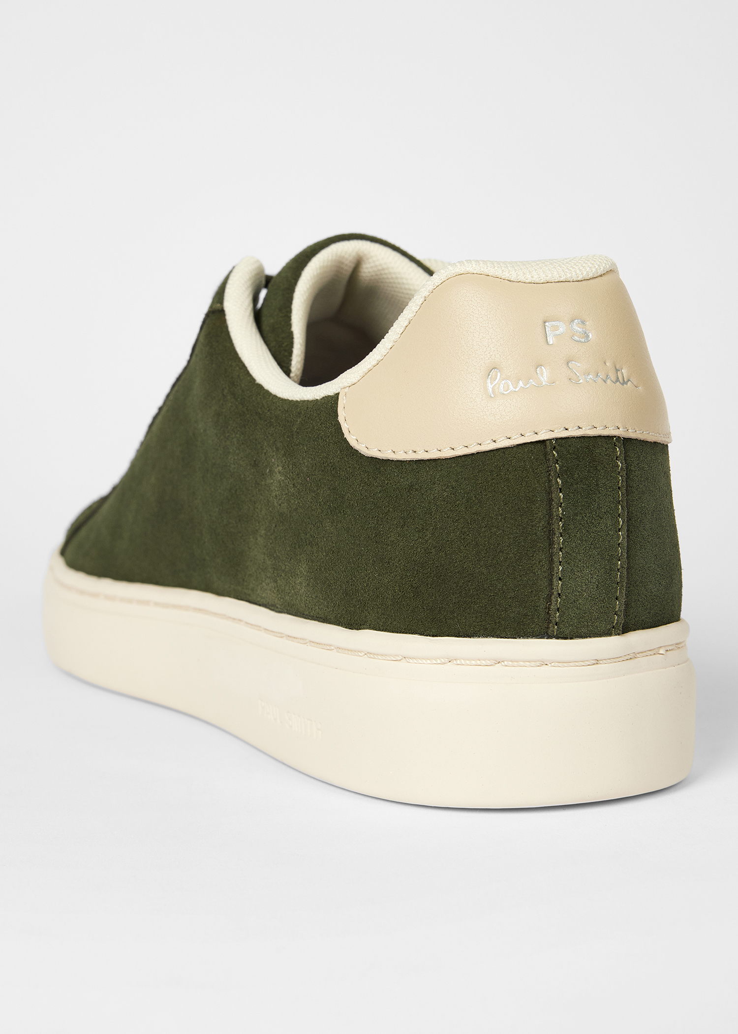 Olive Green Suede 'Rex' Trainers