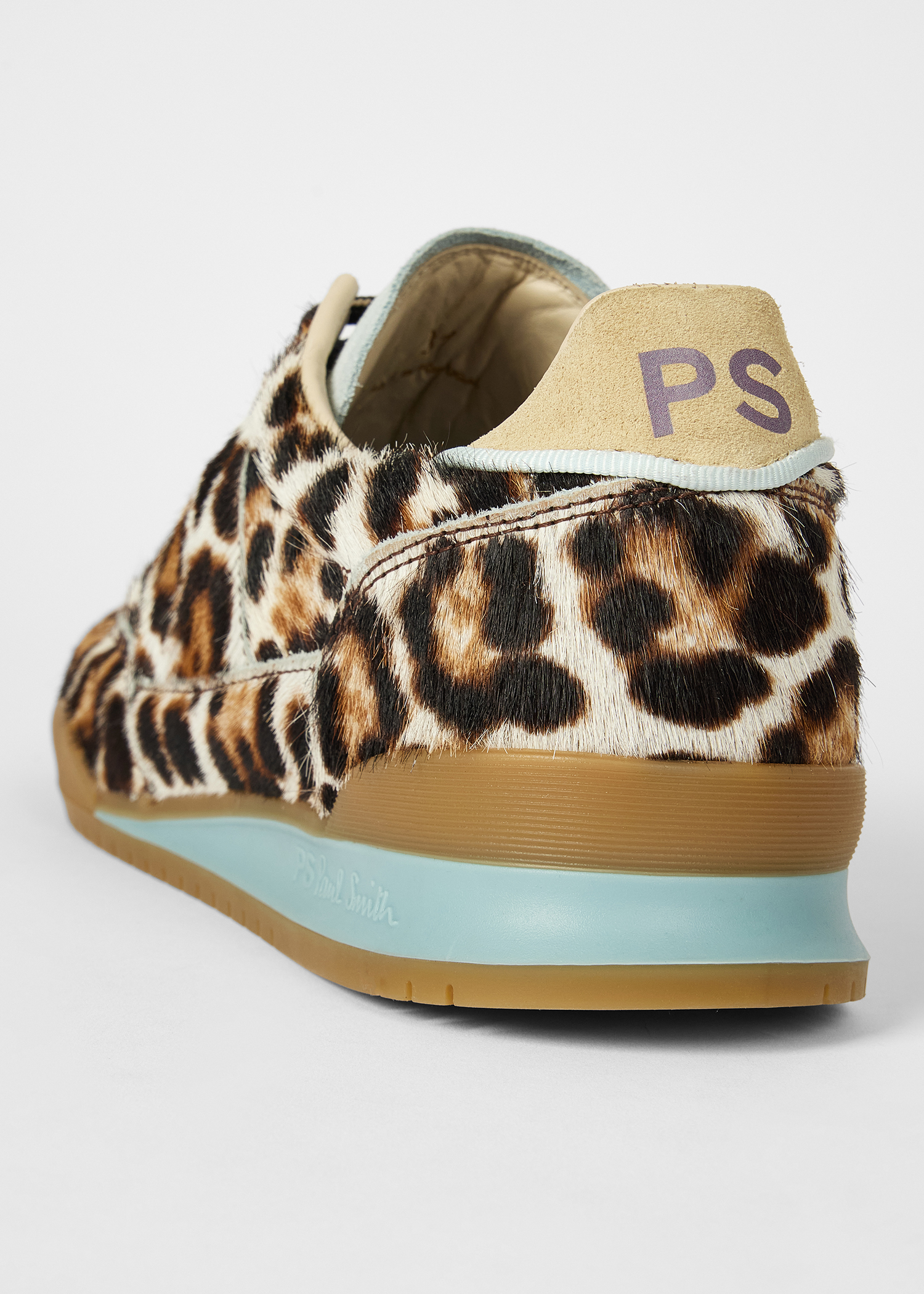 Women's Leopard Leather 'Dover' Trainers