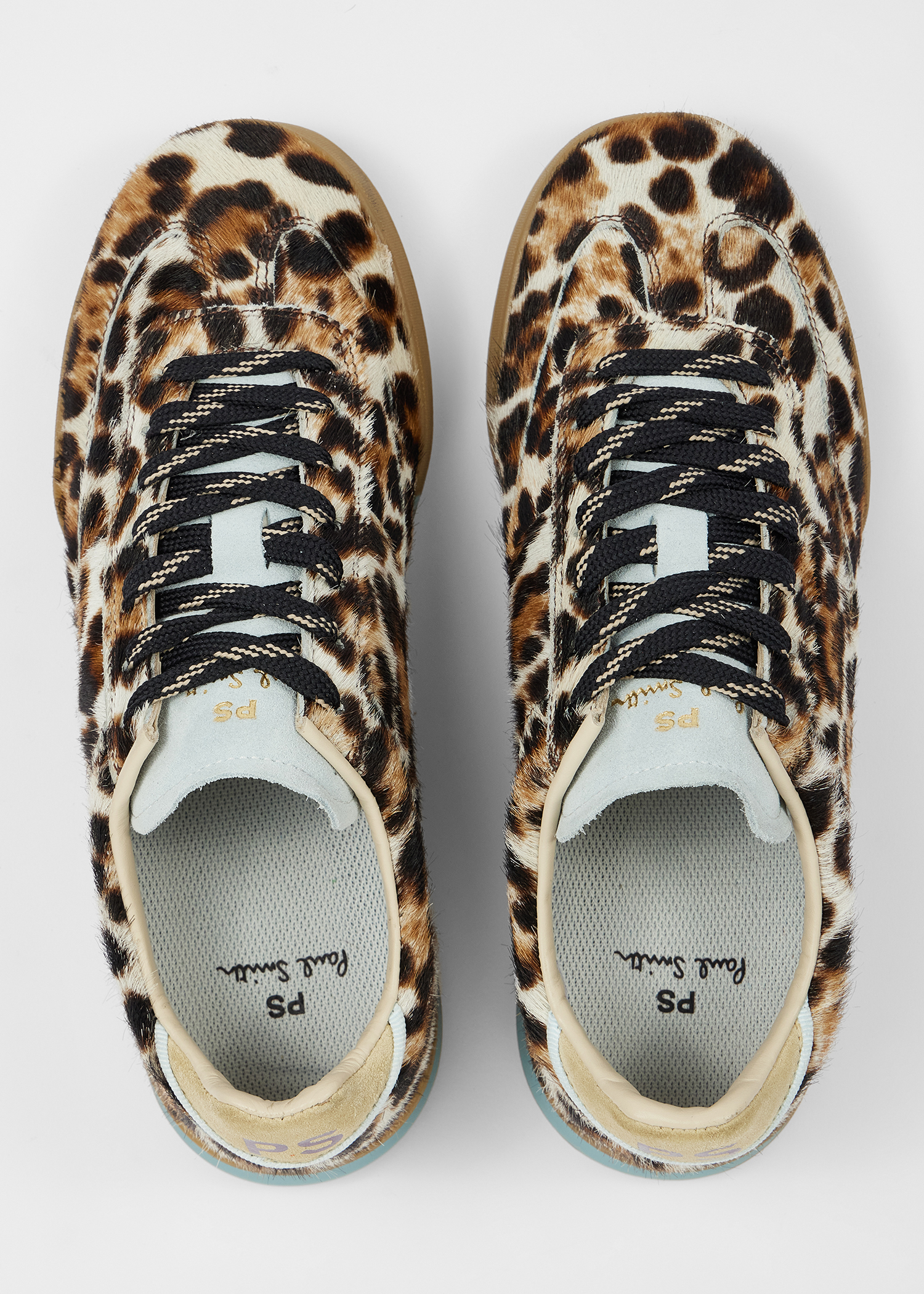Women's Leopard Leather 'Dover' Trainers