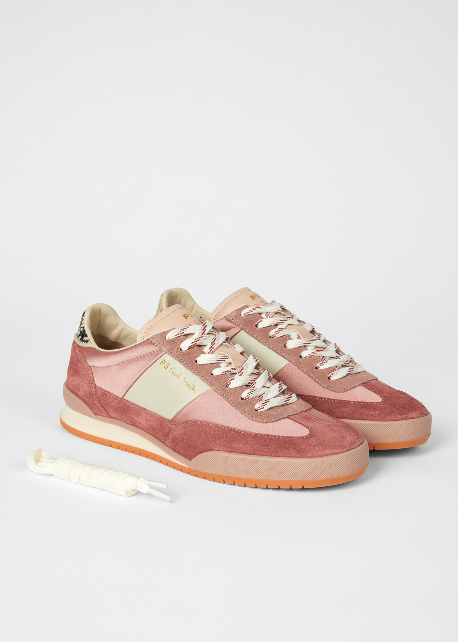 Women's Pink Satin 'Dover' Trainers