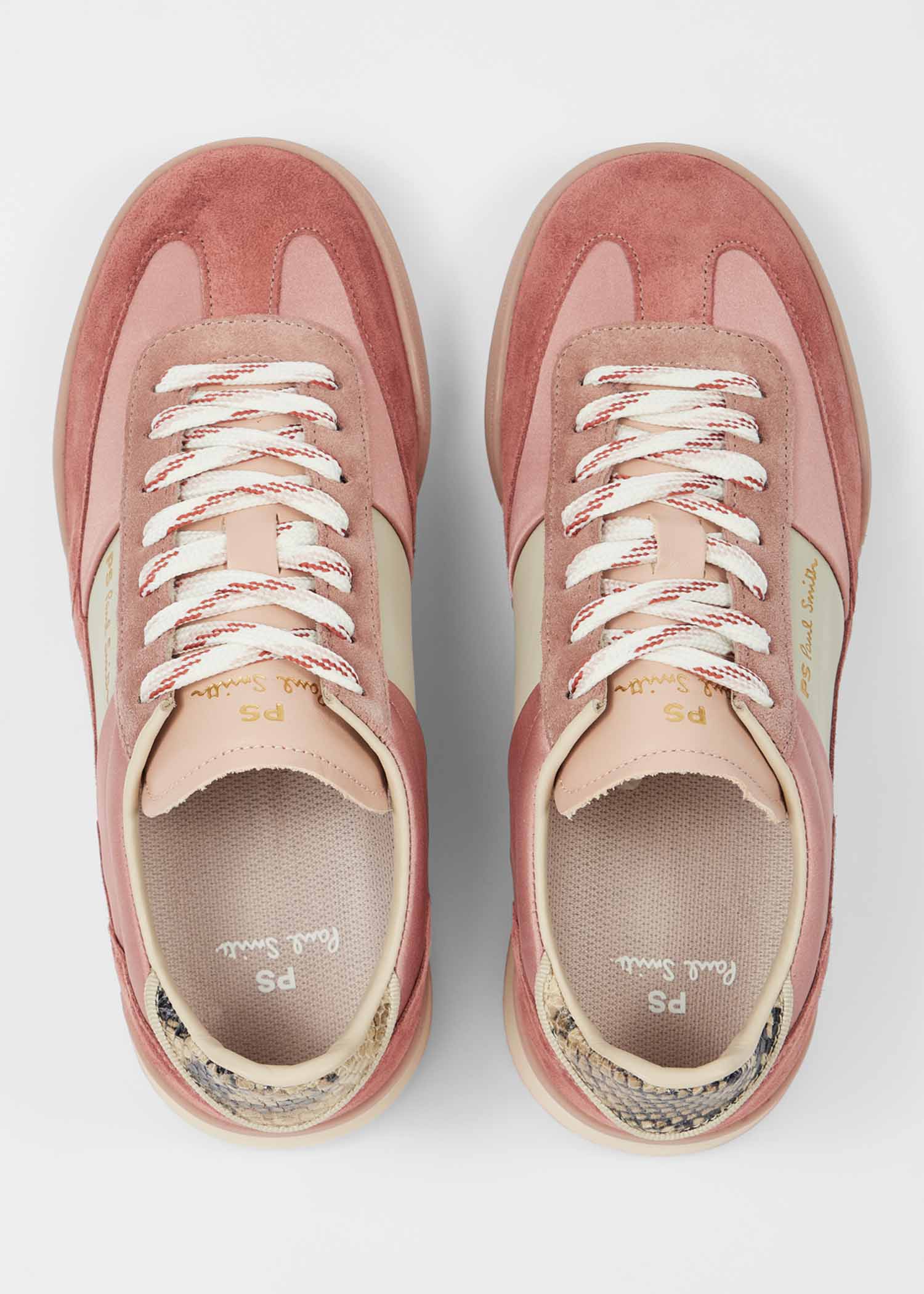 Women's Pink Satin 'Dover' Trainers