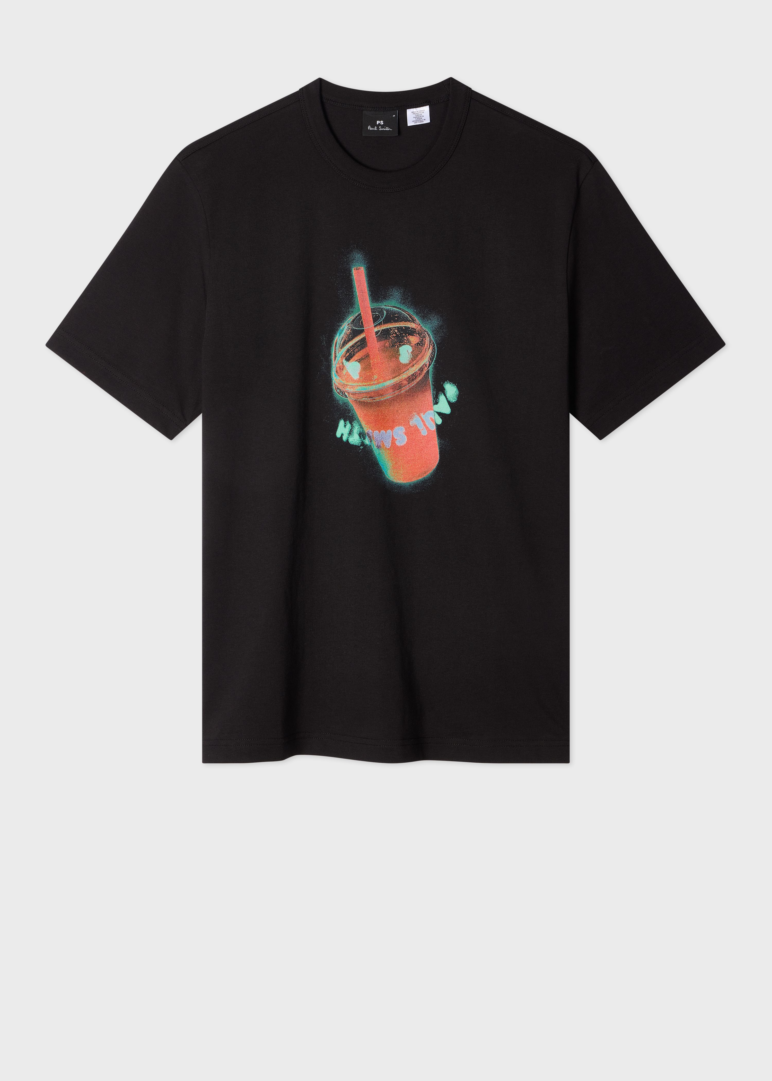 Black 'Sunbleached Snaps' Print T-Shirt