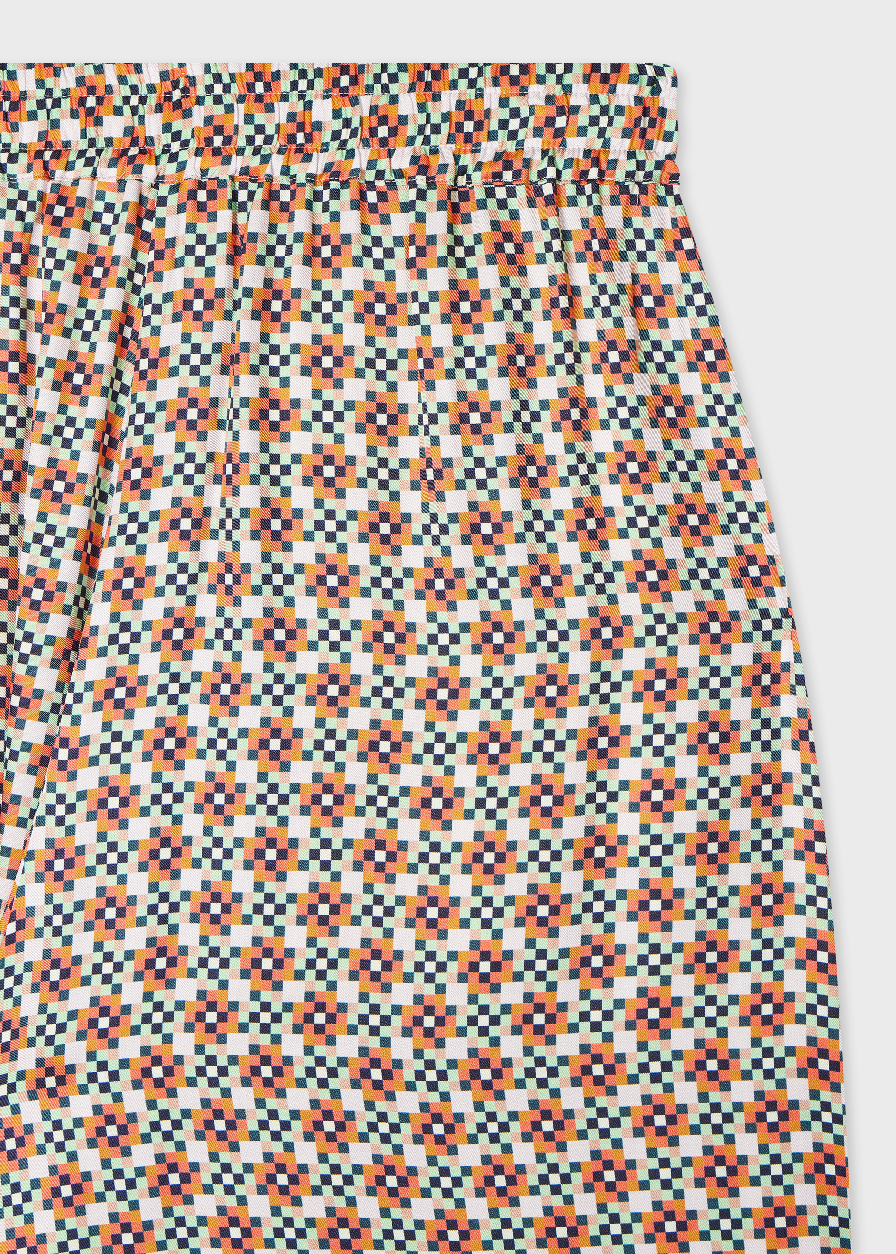 Women's Geometric Square Wide-Leg Trousers