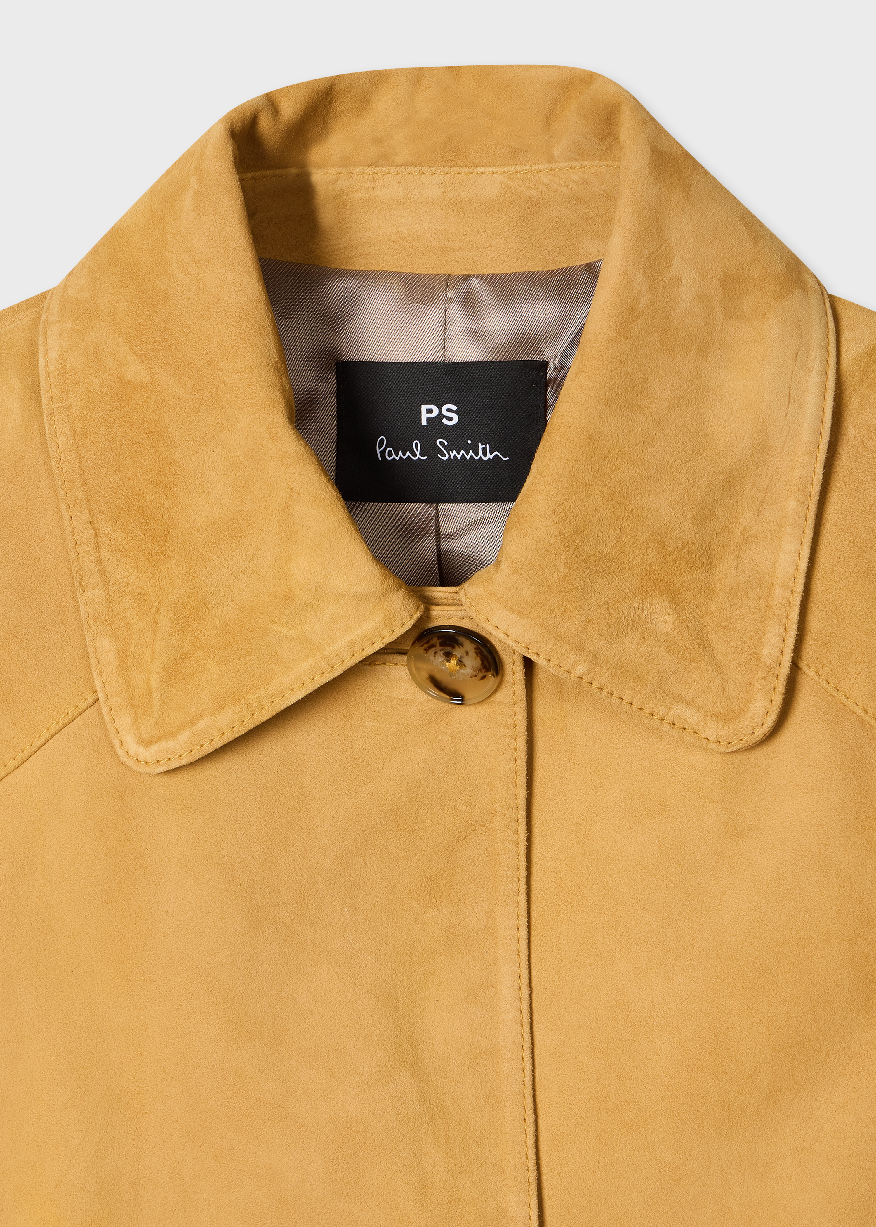 Women's Yellow Suede Jacket