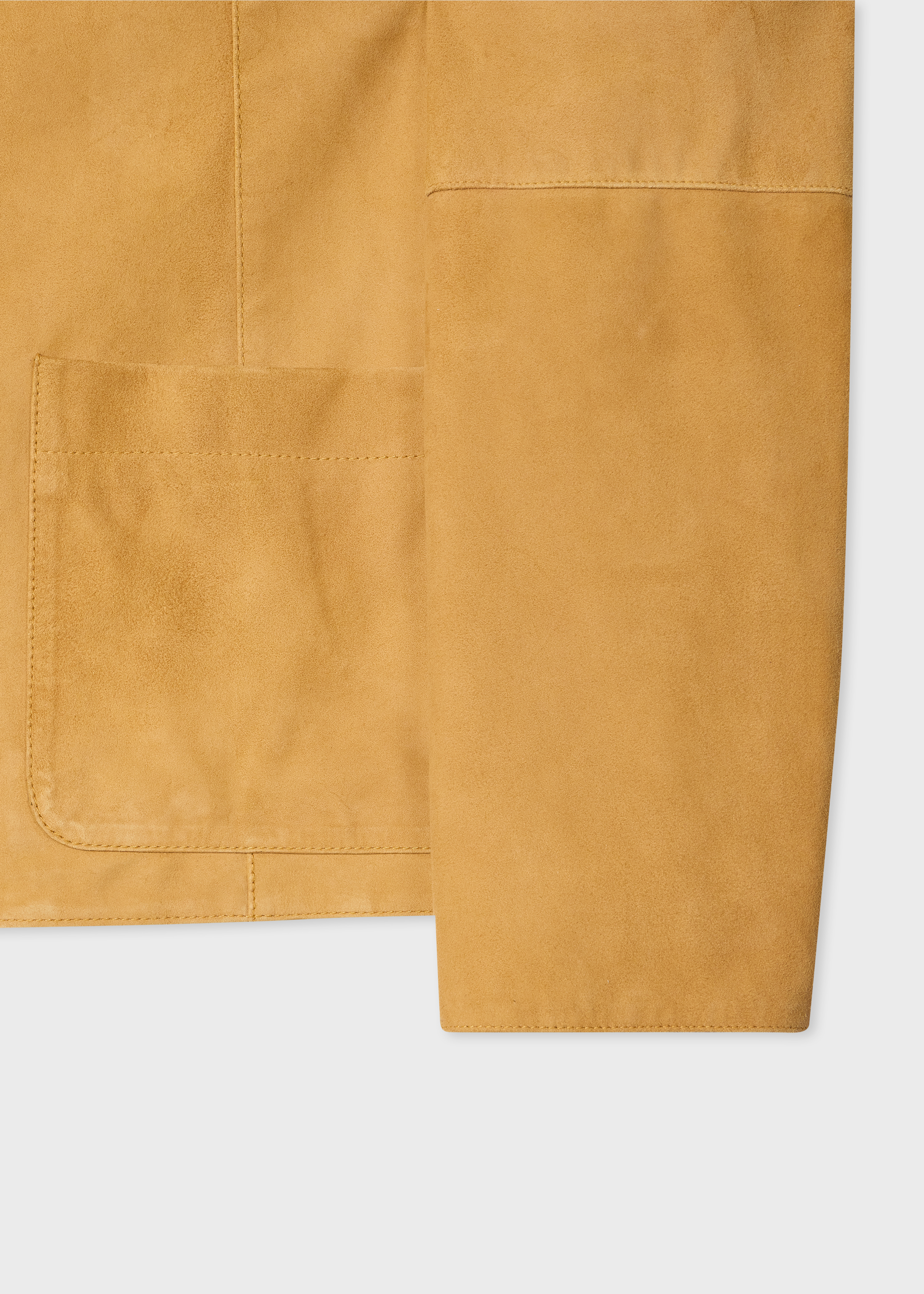 Women's Yellow Suede Jacket