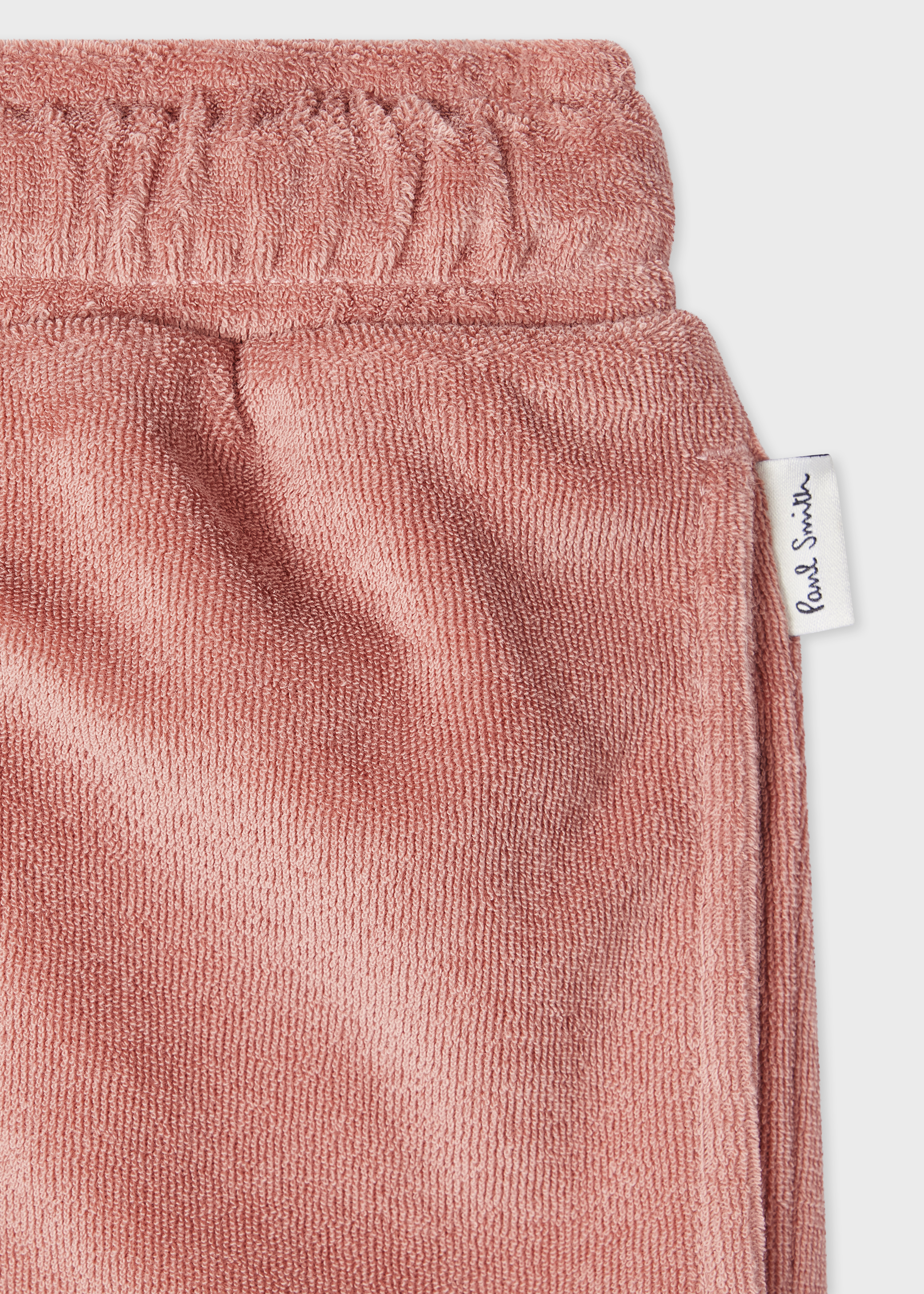 Women's Peach Towelling Shorts