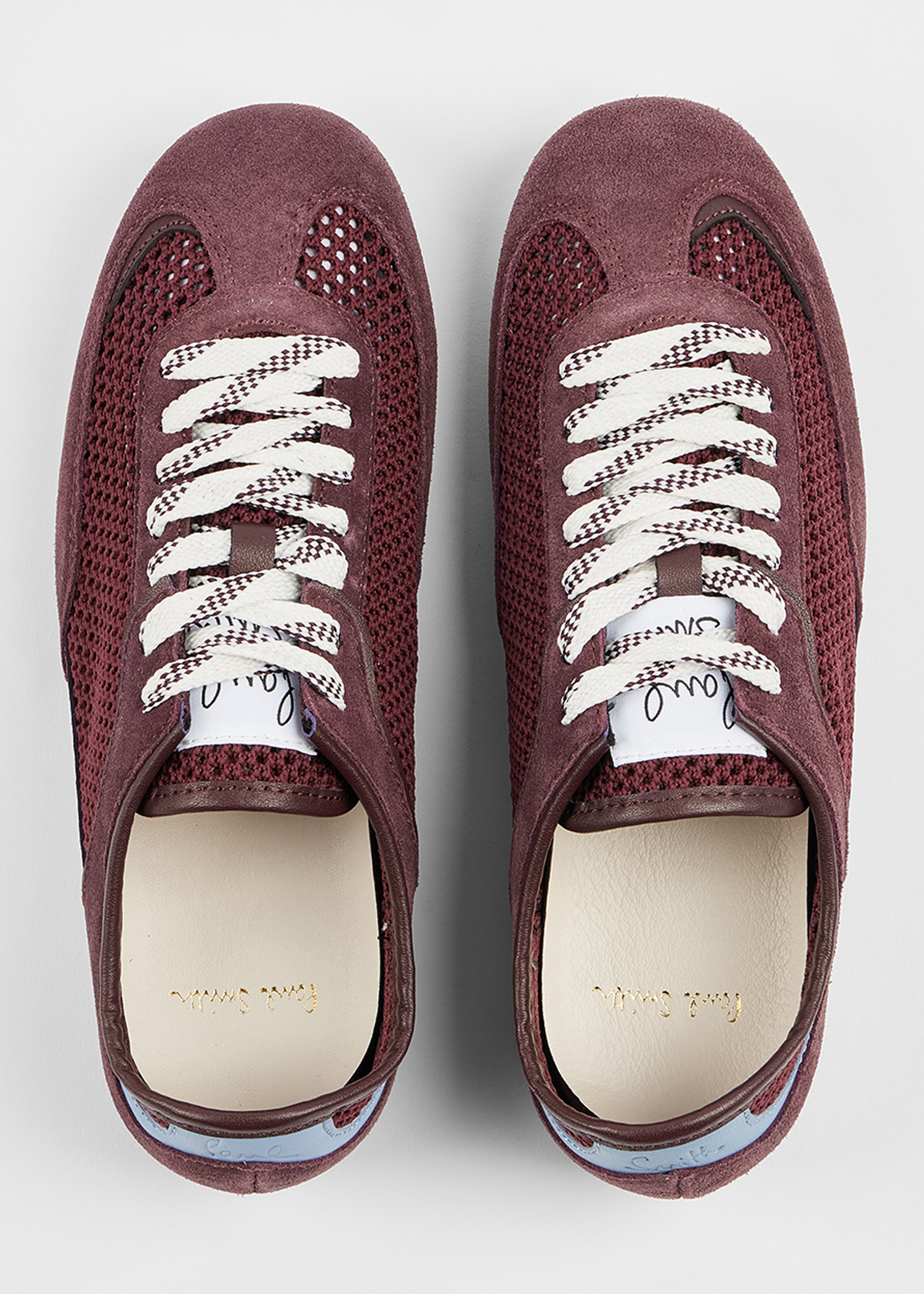 Women's Burgundy 'Samara' Trainers