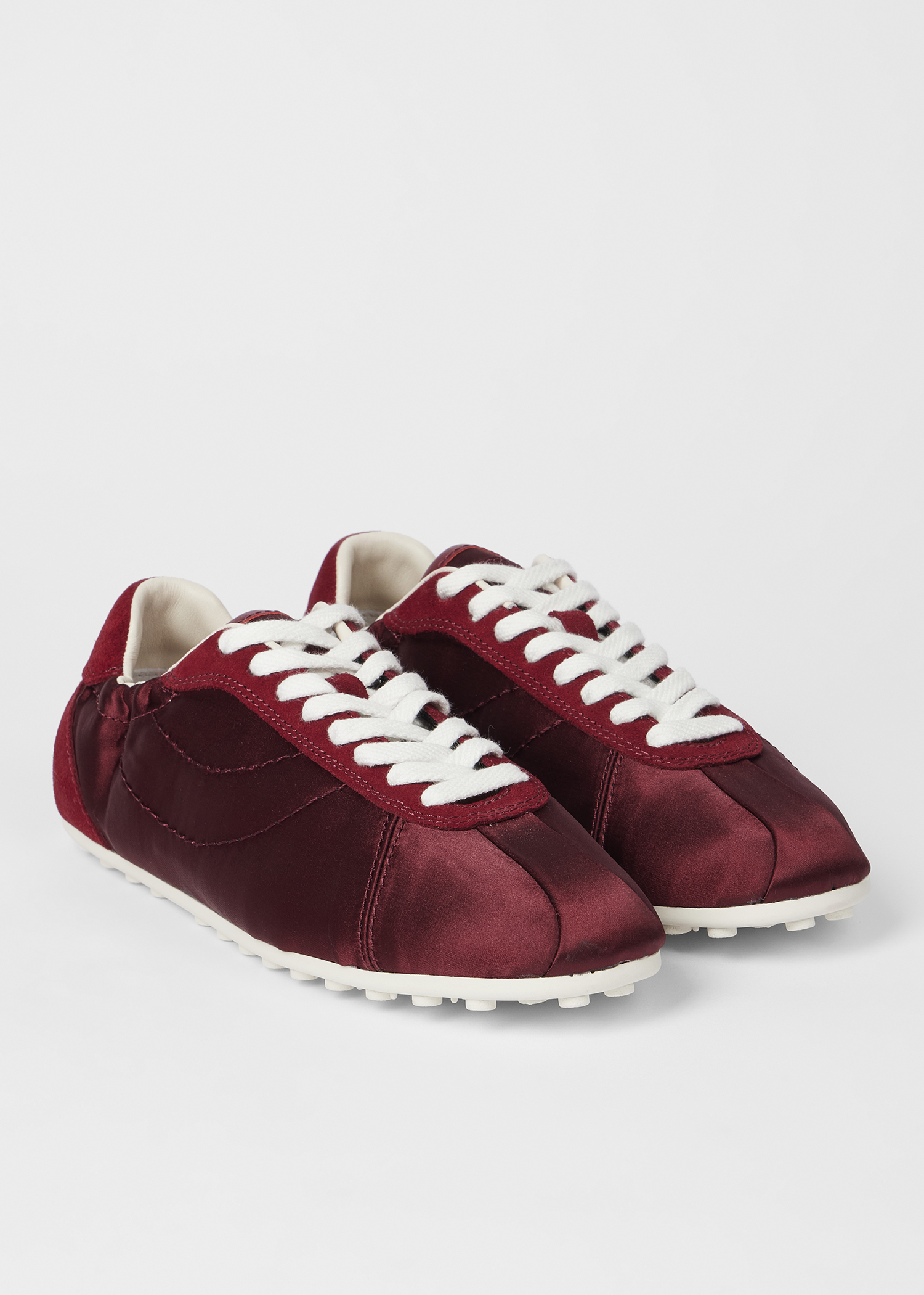 Women's Burgundy 'Bizou' Trainers