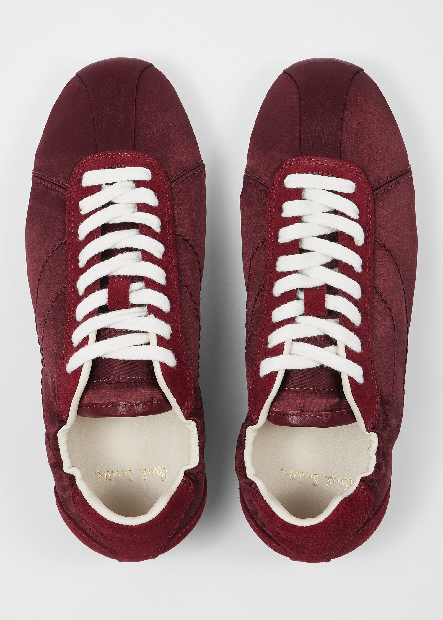 Women's Burgundy 'Bizou' Trainers
