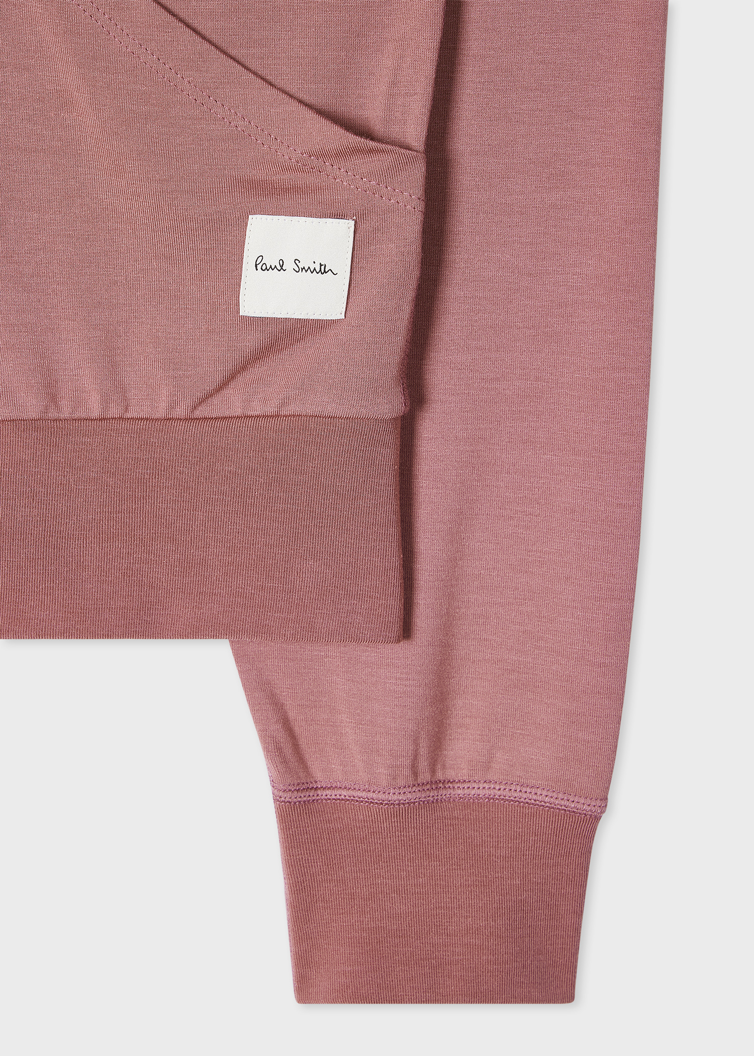 Women's Dusky Pink Modal-Blend Zip Lounge Hoodie
