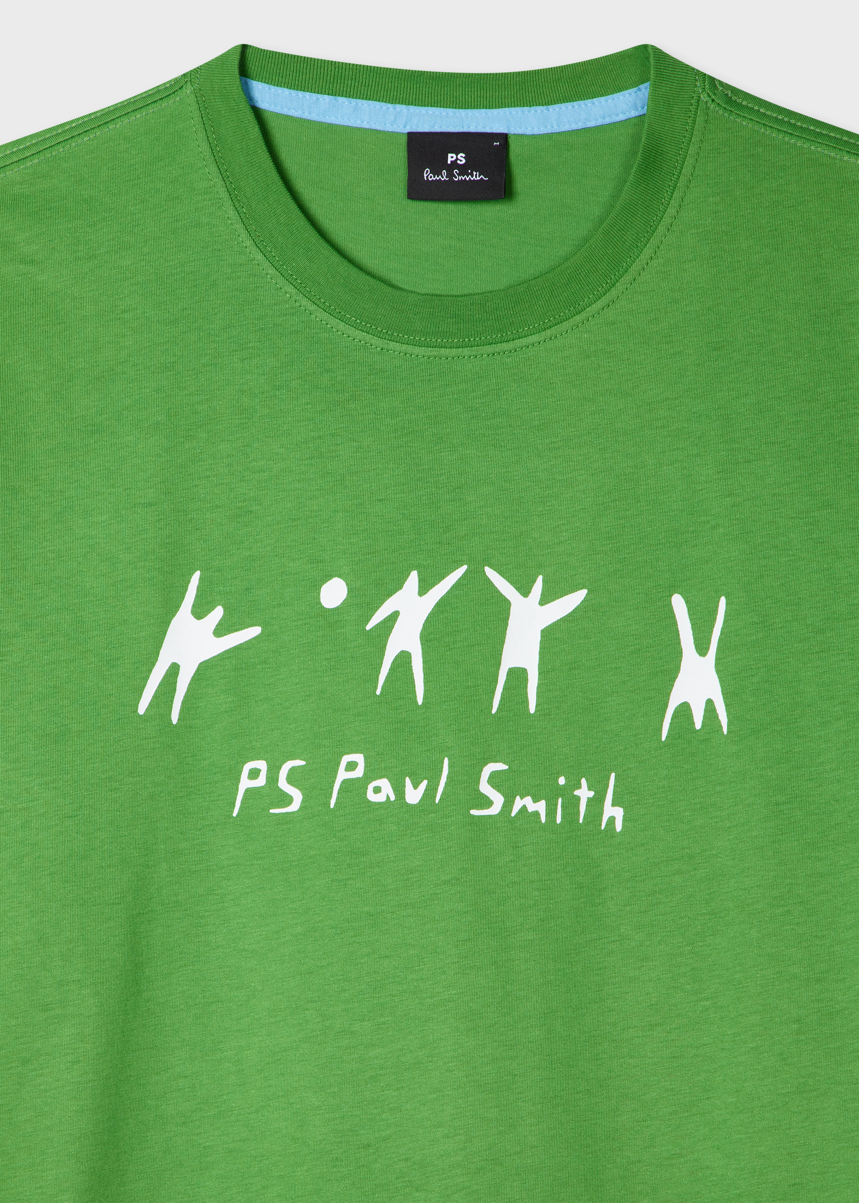 Green 'Volleyball' Print T-Shirt