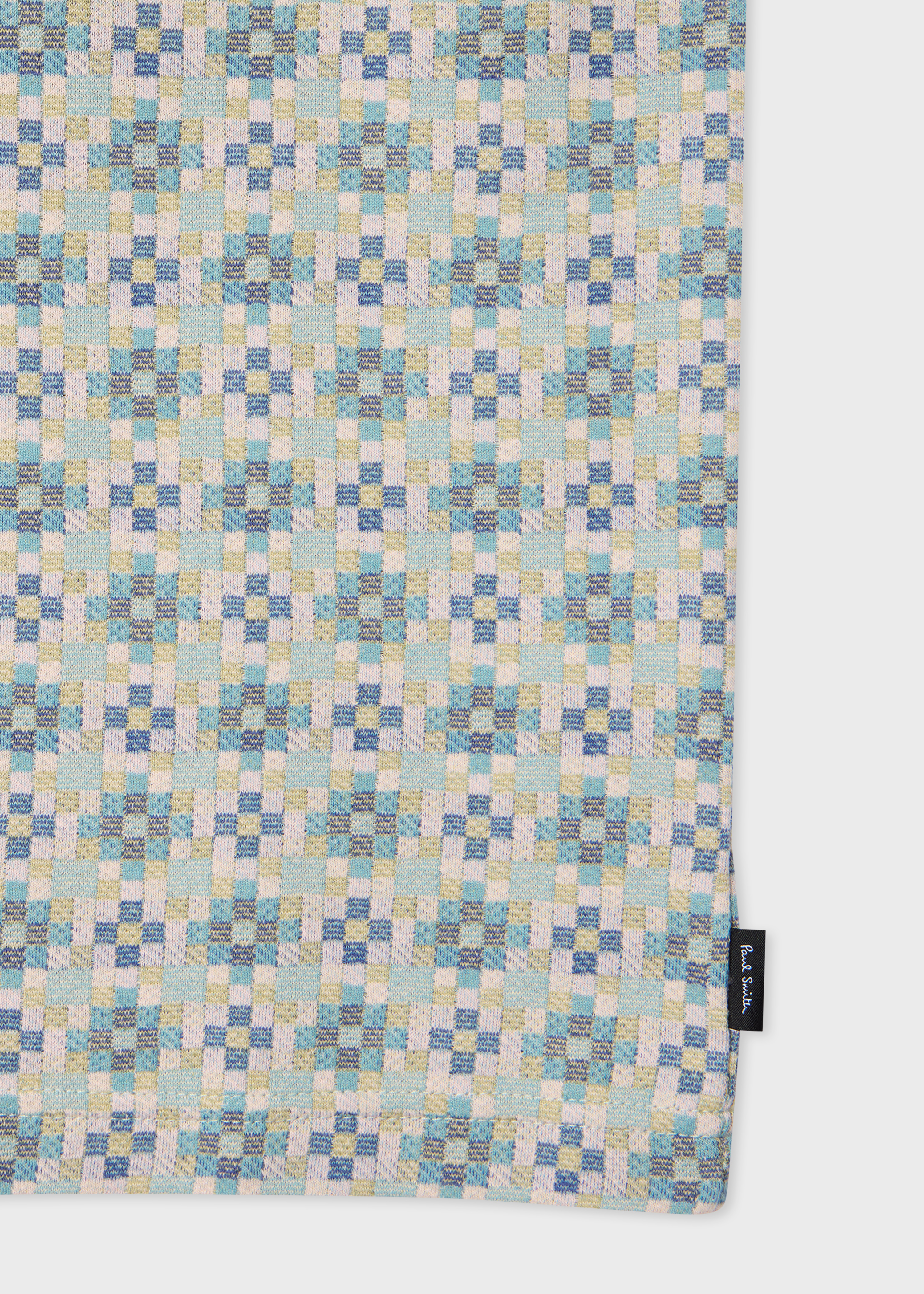 'Geo Tile' Cotton-Blend T-Shirt