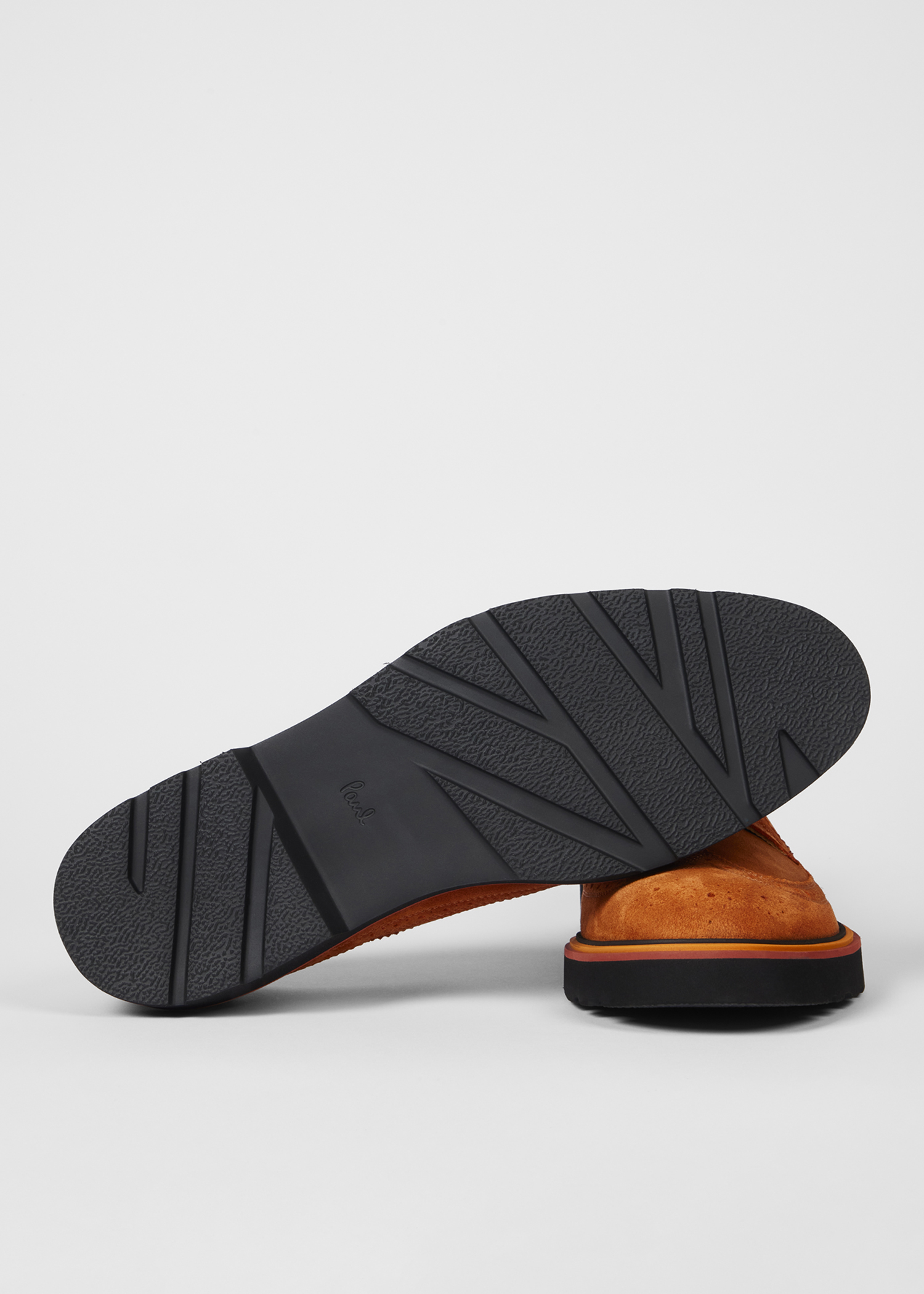 Rust Orange 'Count' Brogues