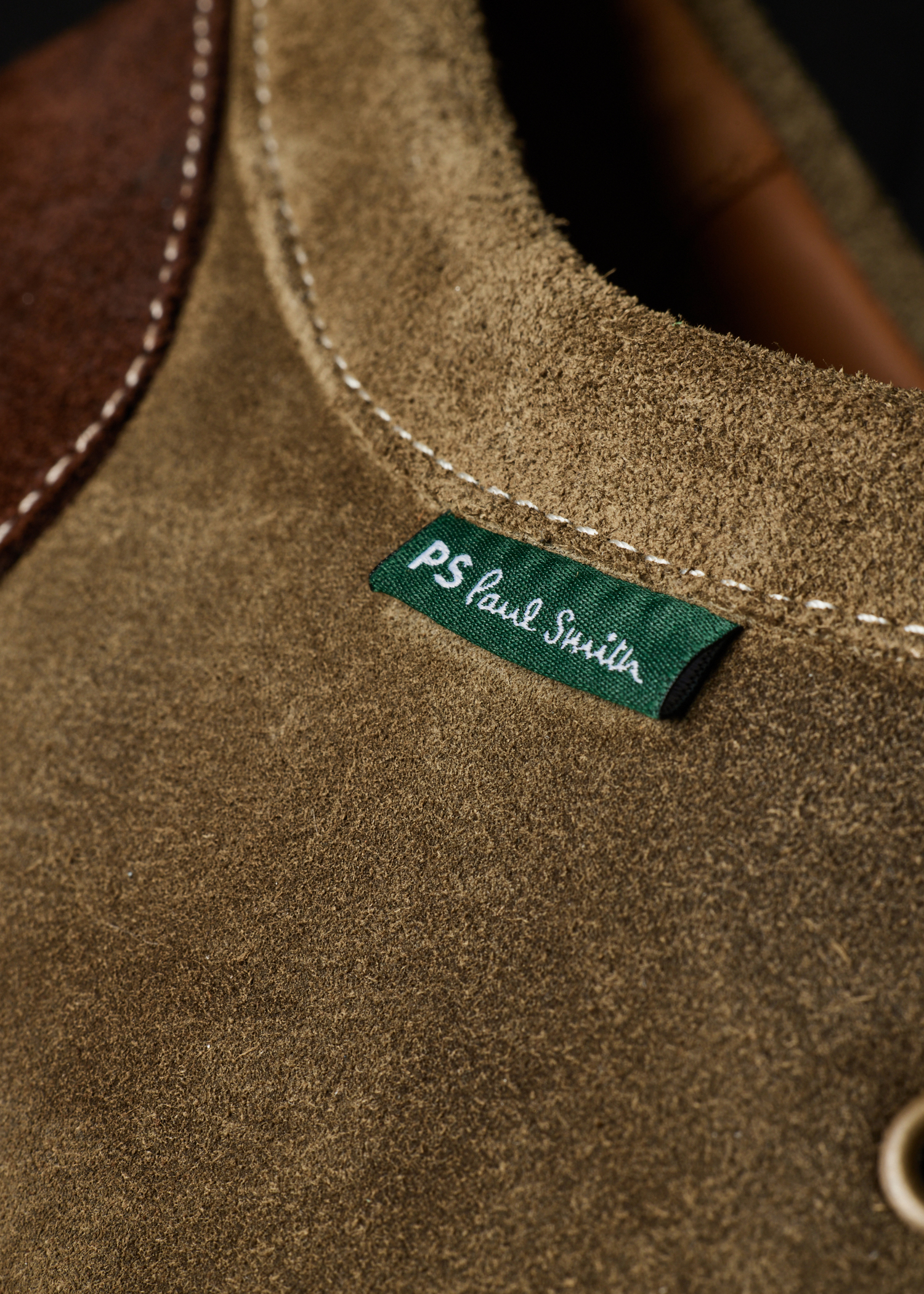 Olive Green Suede 'Buster' Shoes