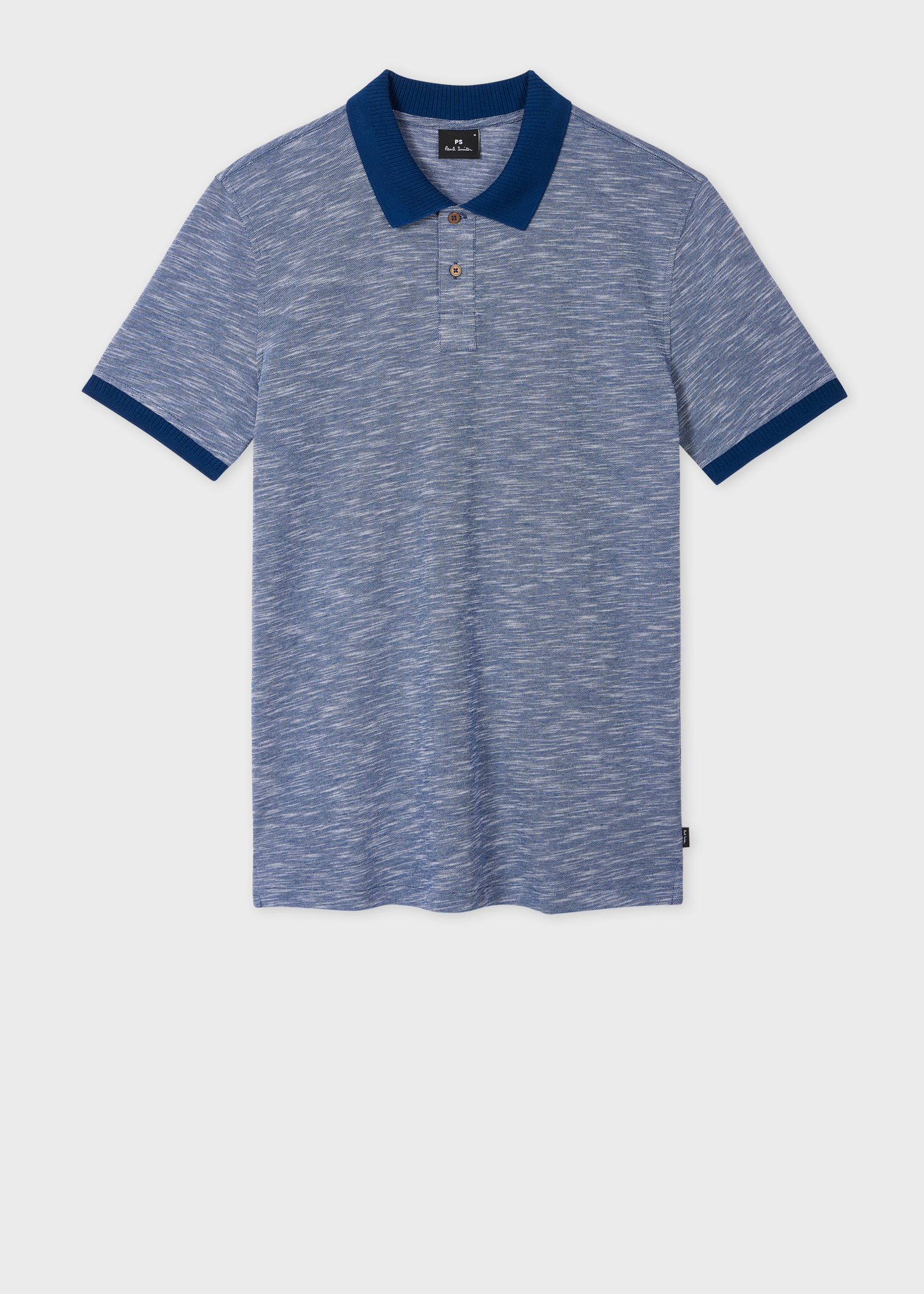 Navy Marl Polo Shirt