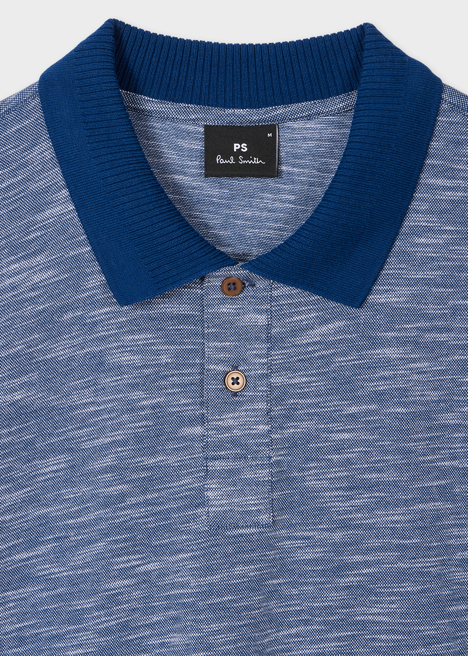 Navy Marl Polo Shirt